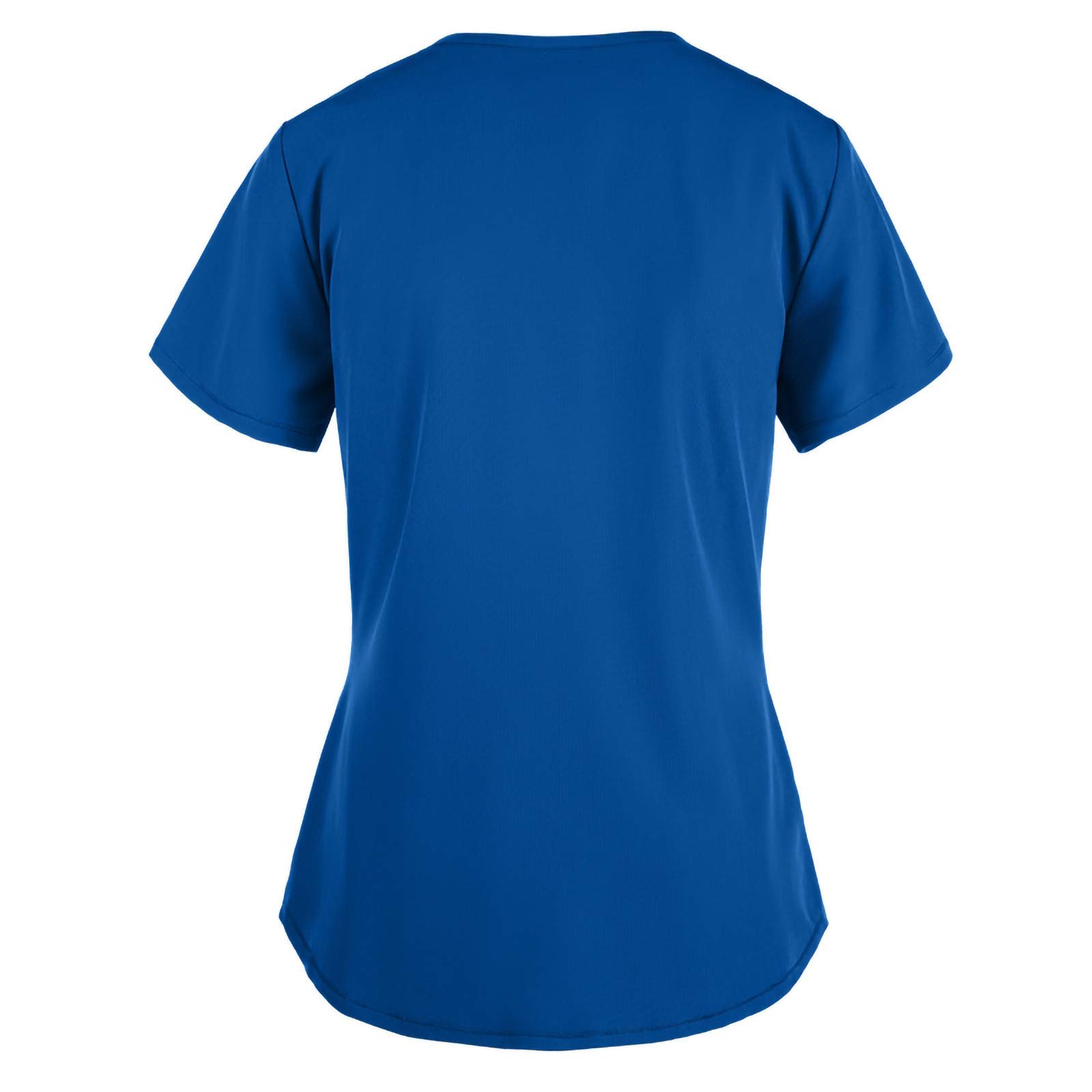Women's Short Sleeve V-Neck Blouse with Pocket - Solid Teal Work Shirt for Office & Business Casual | Perfect for Professional Women & Everyday Wear