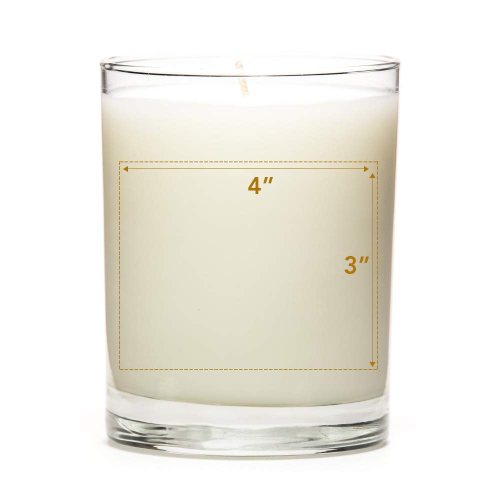 Premium Natural Soy Wax Candles - 11oz Long-Lasting Apple Scented Candles for Wedding Reception | Handmade in USA | Perfect for Romantic Dinners, Spa Relaxation & Home Decor