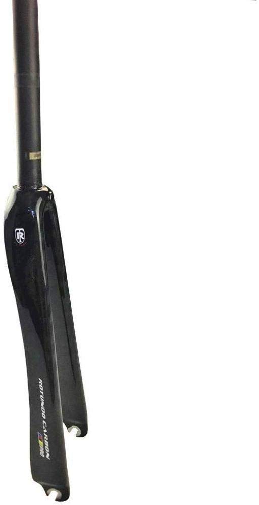 SLRMKK Full Carbon MTB Bike Suspension Fork - 1 Inch 700c Road Bike Fork with 25.4mm Steerer Tube | Lightweight Carbon Fiber Bicycle Fork for Mountain & Road Bikes | Perfect for Trail Riding, Commuting & Performance Cycling