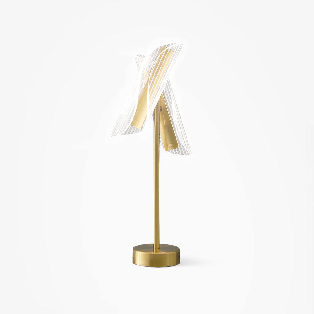 Modern Flame Table Lamp - Stylish LED Night Light for Bedroom, Living Room, and Office Decor - Perfect for Reading, Relaxing, and Creating Ambiance