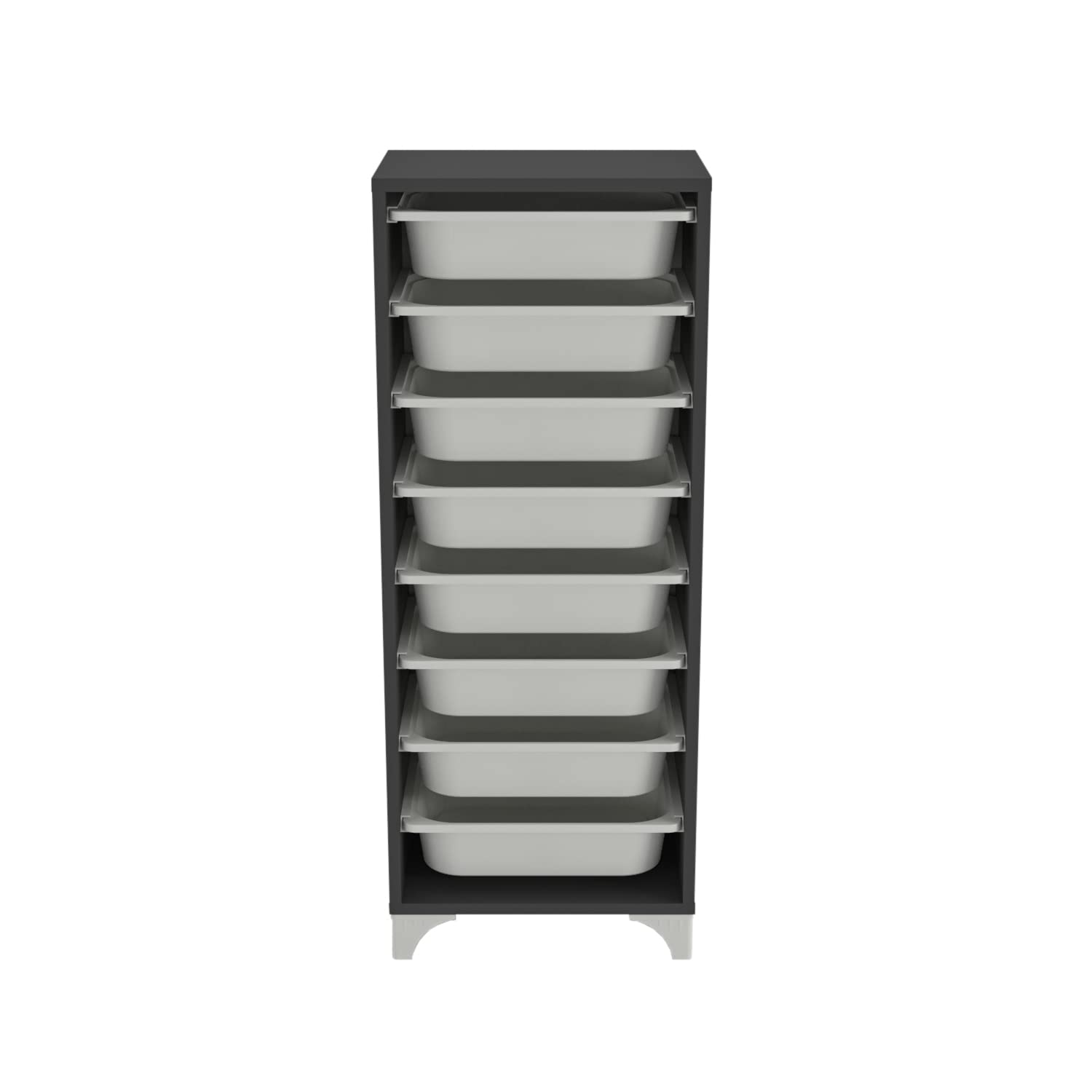 Comfyt 8-Shelf Storage Cabinet - Tall Dresser Drawer Organizer for Closet, Bathroom, Office, Pantry, Kitchen & Garage | Perfect for Shoes, Clothing, Books & Home Essentials | Space-Saving Storage Solution