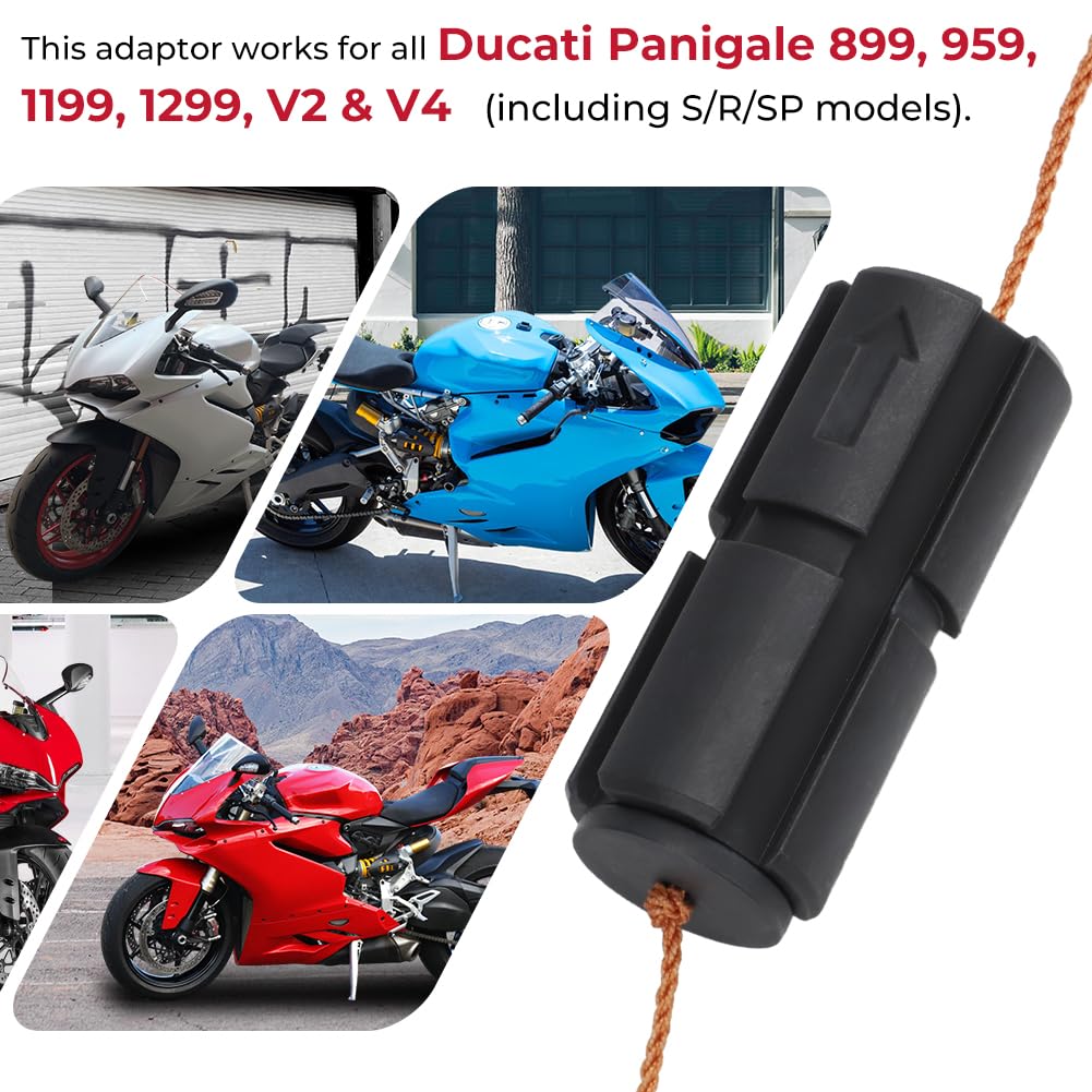 Stem Mount Adaptor for Quad Lock & Rokform - Secure Phone Mount for Ducati Panigale - Perfect for Motorcycle Riders & Outdoor Adventures