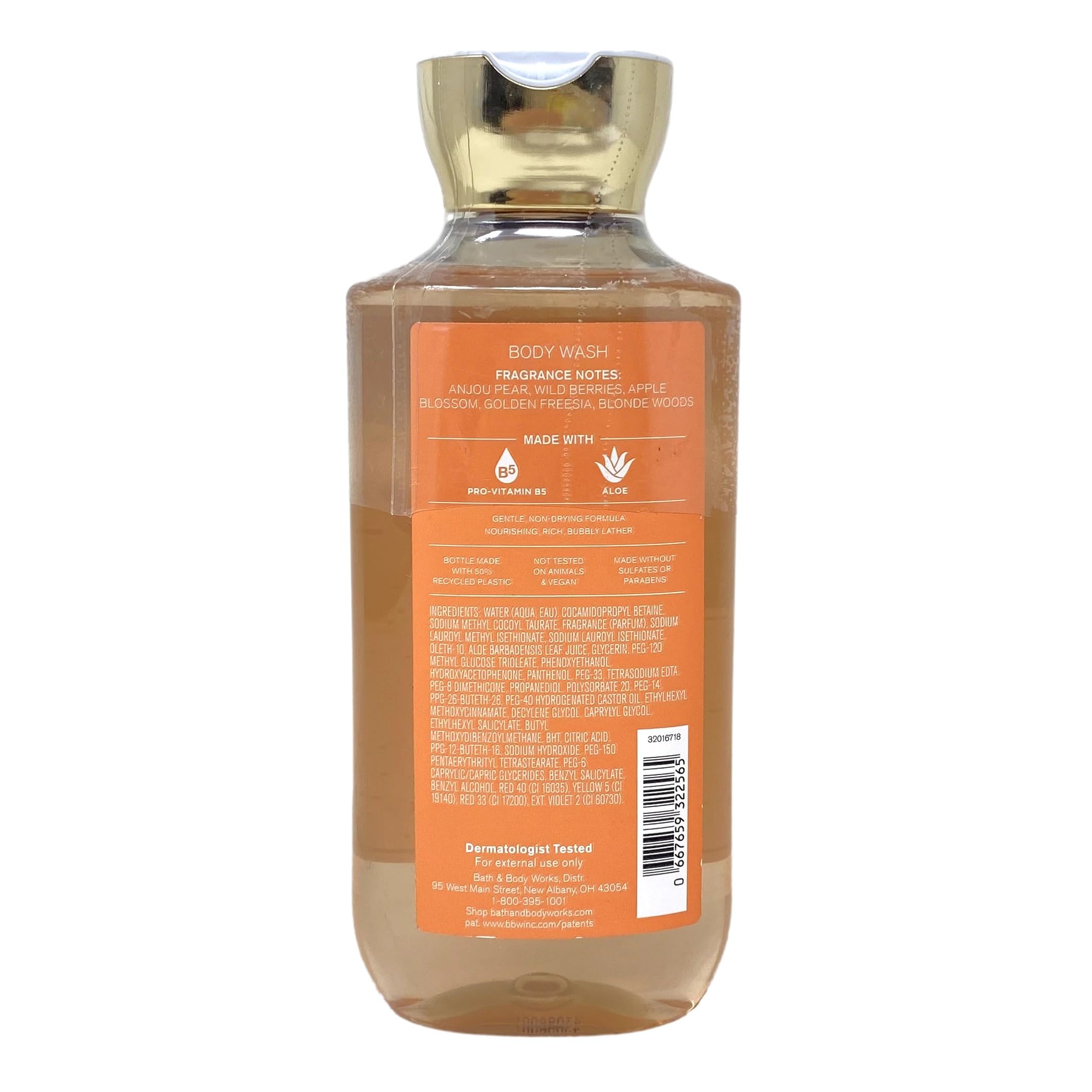 Pearberry Scented Body Wash & Lotion Set - Bath & Body Works Full Size Duo for Moisturizing & Relaxing - Perfect for Daily Shower Routine & Self-Care Gifts