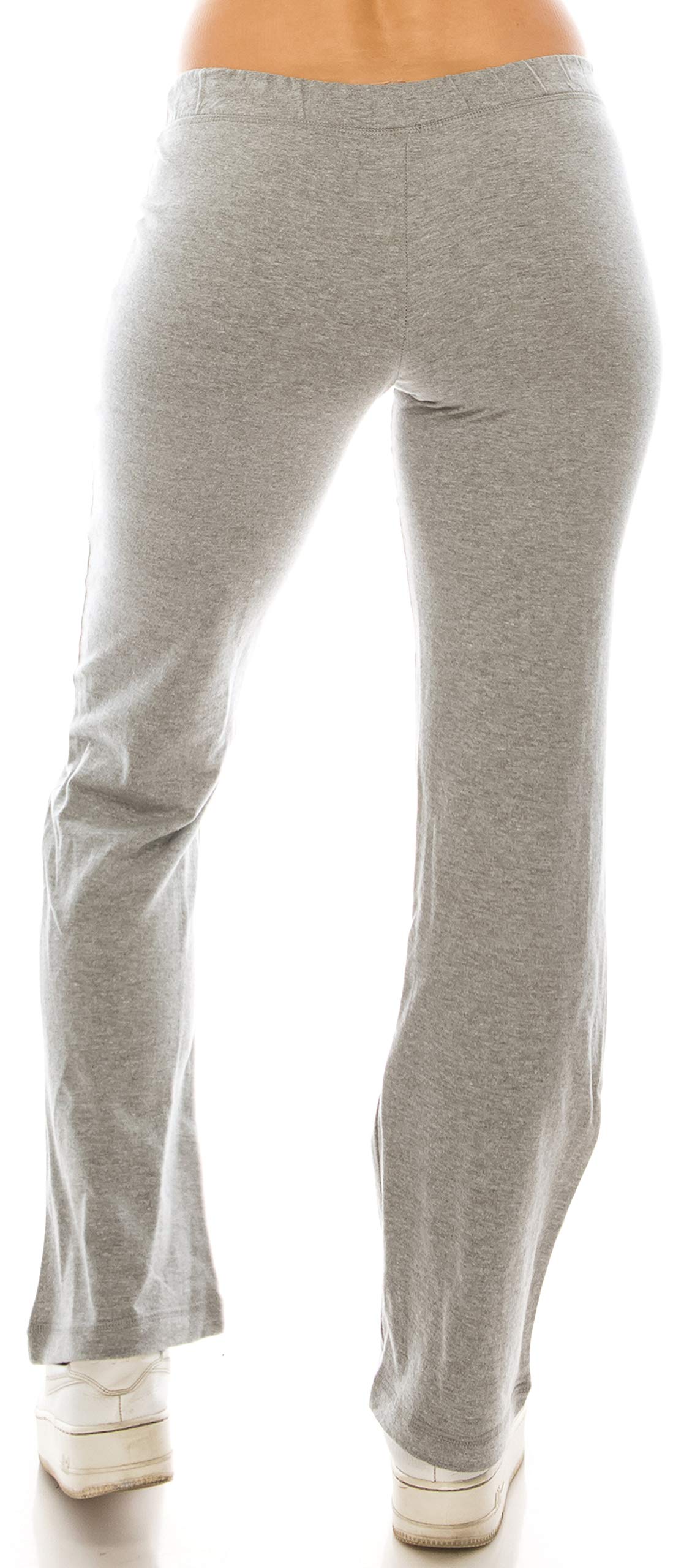 Eevee Women's Active Workout Sweatpants - French Terry Yoga Pants with Drawstring for Running, Gym & Lounge Wear - Comfortable Athletic Joggers for Women