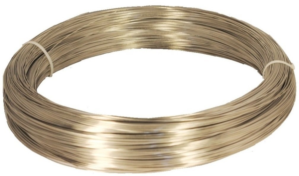 Pure Titanium Wire Gr. 1 .40mm Round 50ft 99.5% for Jewelry Making, Crafting, and Medical Applications
