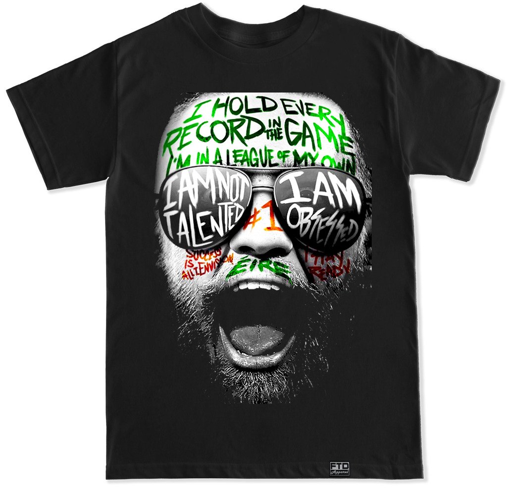 FTD Apparel Men's Conor Graffiti Graphic T-Shirt - Cool Streetwear Tee for Casual Outfits & Urban Fashion | Perfect for Daily Wear, Parties, and Street Style