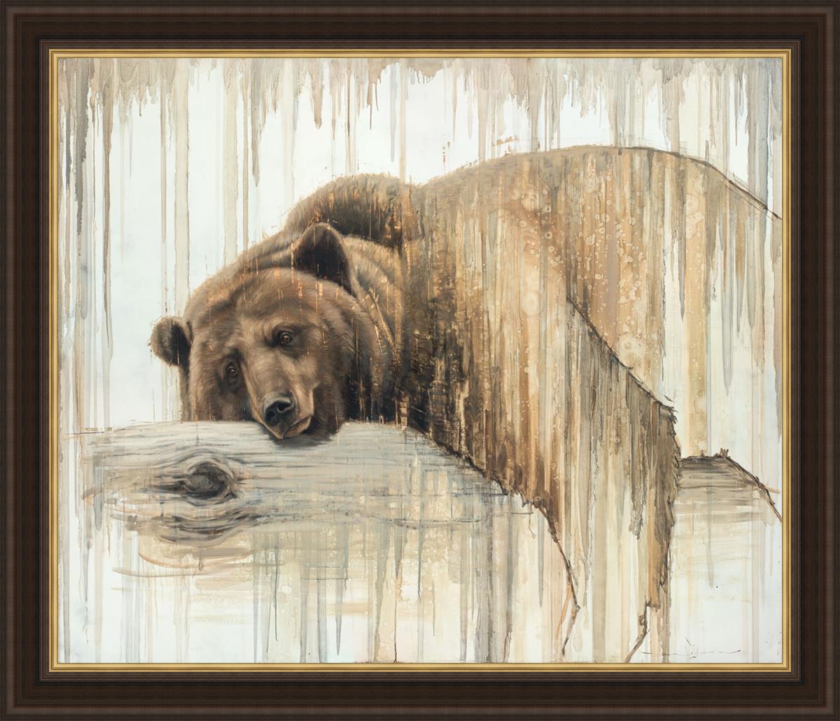 Nap Time Large Wall Art - Modern Canvas Print for Bedroom & Living Room Decor - Perfect for Home, Office, and Nursery Wall Styling