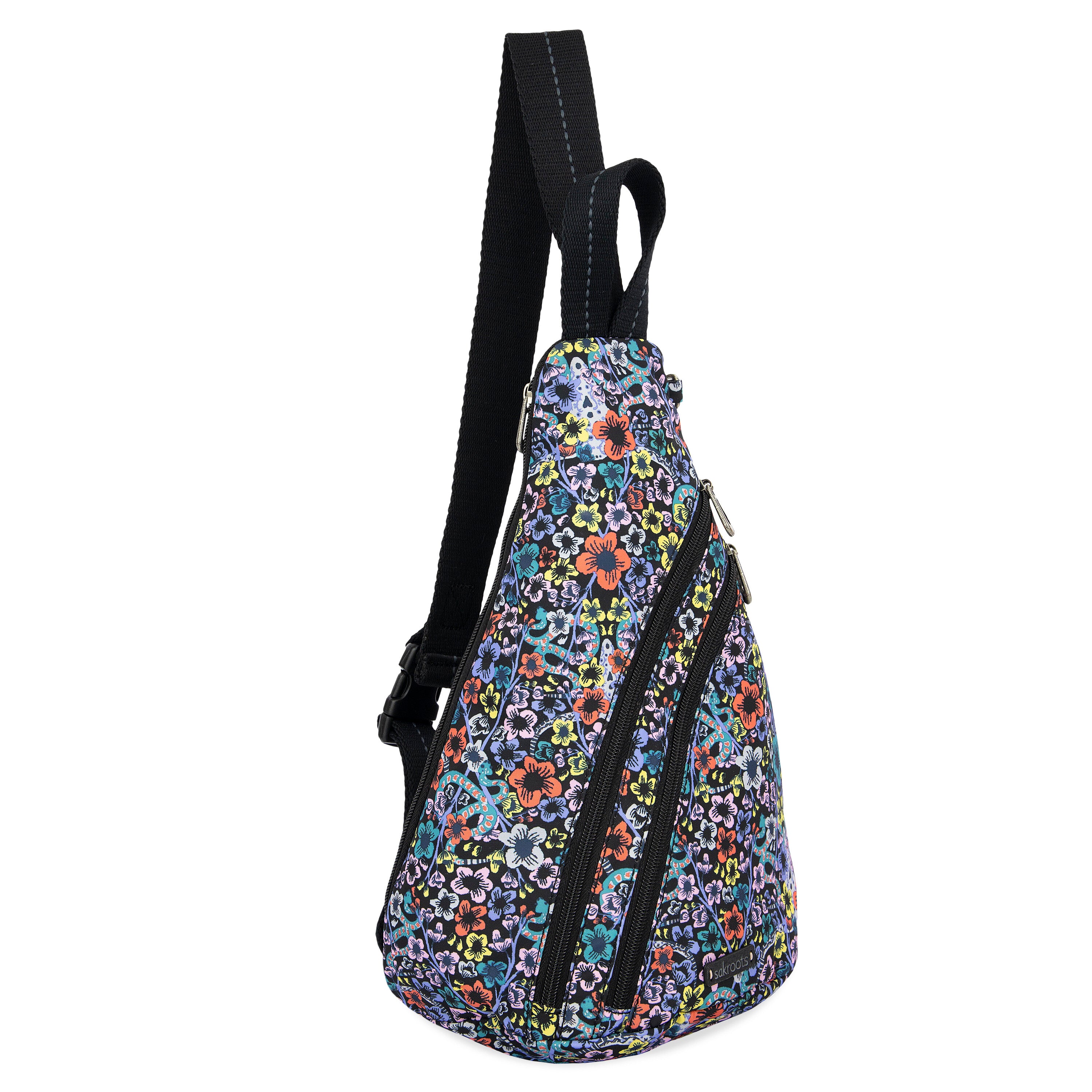 On The Go Sling Backpack - Lightweight Crossbody Travel Bag for Men & Women - Perfect for Hiking, Commuting & Everyday Use