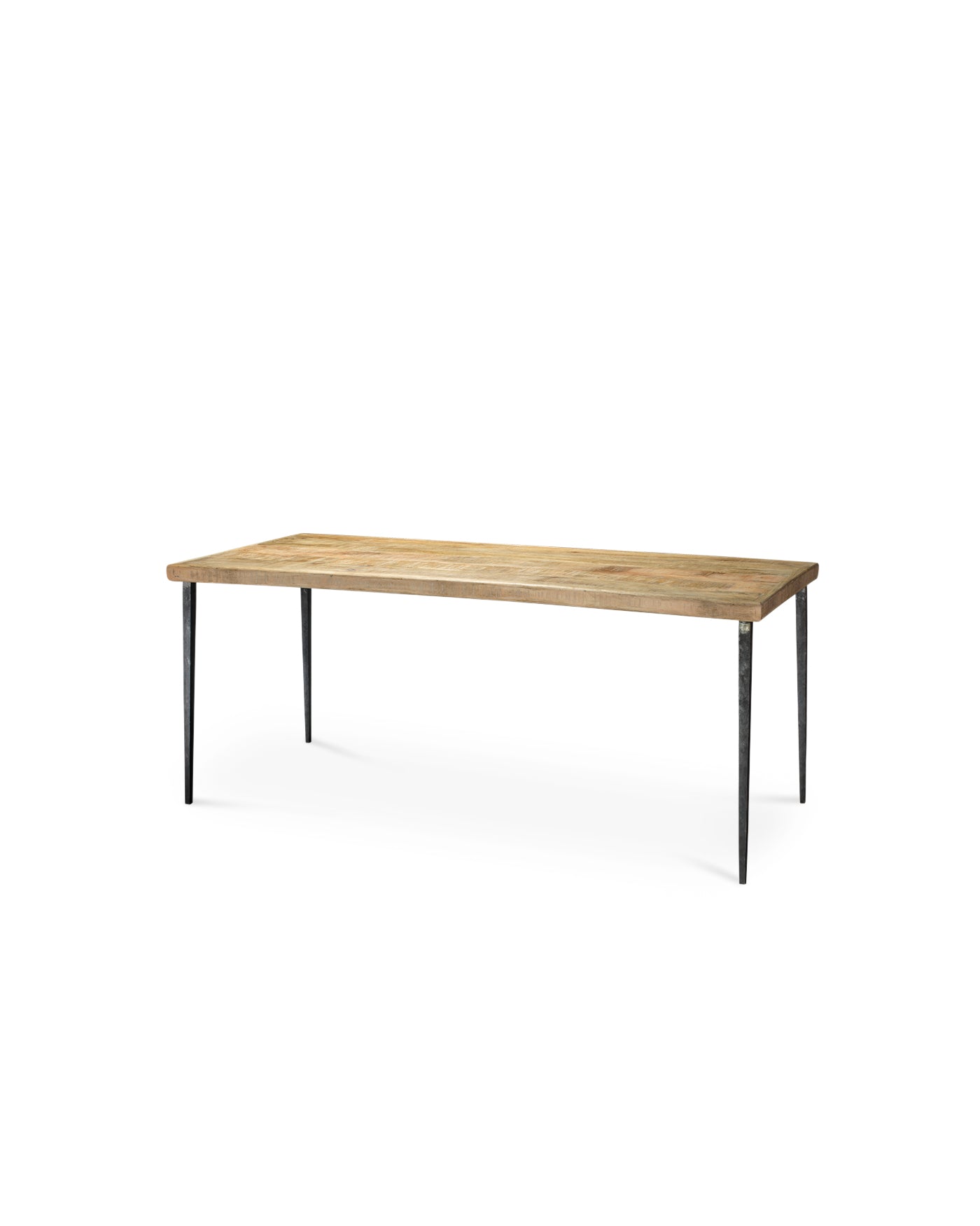 Rustic Farmhouse Dining Table - Solid Wood Kitchen Table for 6 - Perfect for Family Gatherings & Farmhouse Style Decor