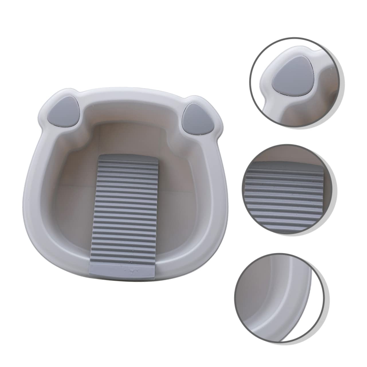 Mini Hand Washing Board for Baby Clothes & Underwear - Portable PP Laundry Wash Basin for Household Use - Perfect for Travel, Camping & Small Space Laundry