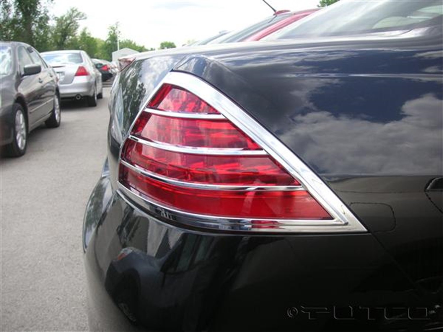 Putco 403814 Chrome Trim Tail Light Cover - Universal Fit for Trucks & SUVs - Enhances Vehicle Style & Protection - Perfect for Off-Roading, Car Shows & Night Driving
