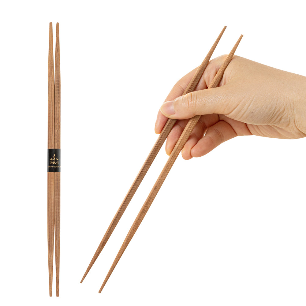 Eco-Friendly Bamboo Chopsticks - 100 Count Box, 9.5