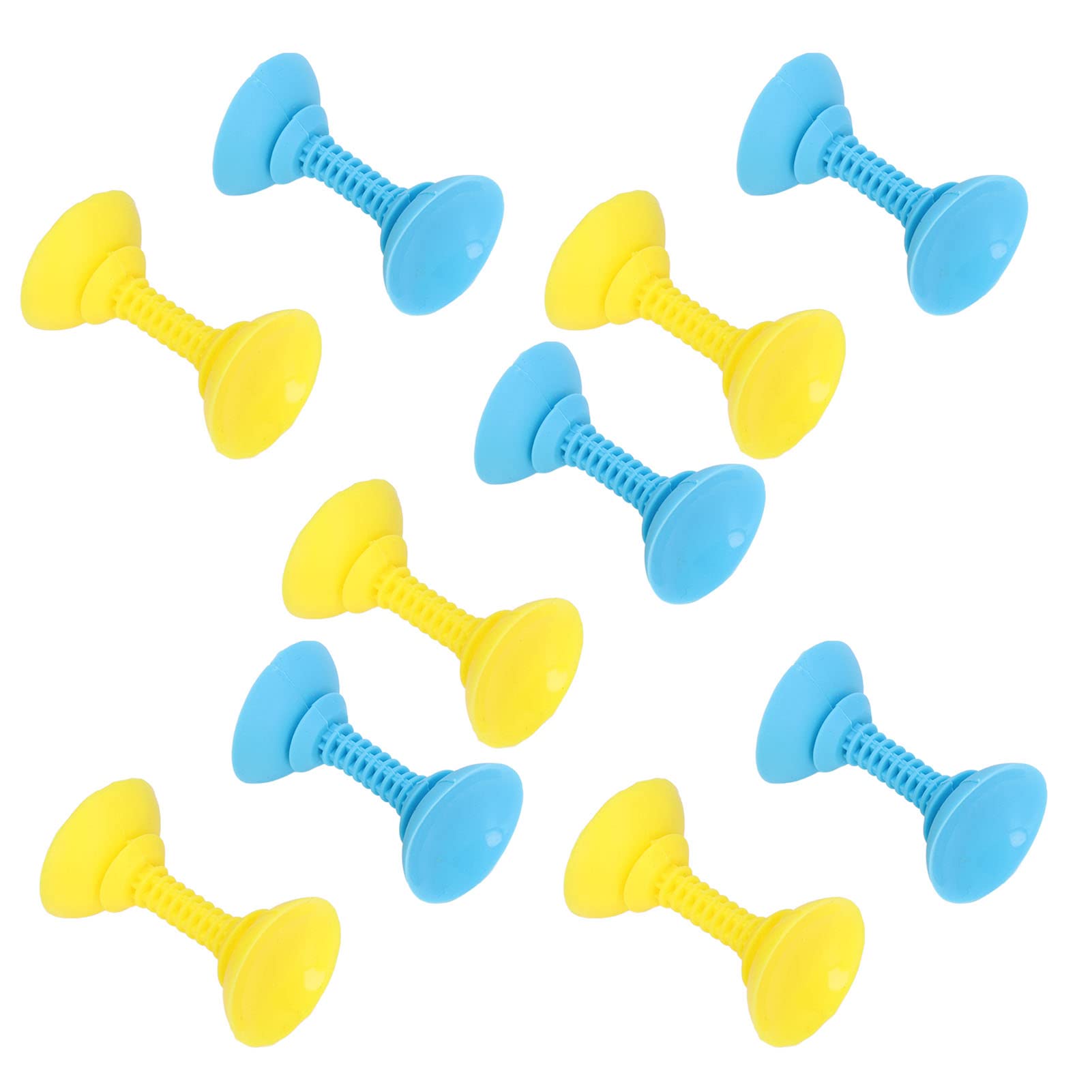 Tnfeeon 10Pcs Front Load Washer Door Prop Stopper - Heavy Duty Rubber Washing Machine Door Holder with Double Sided Suction Cups - Secure Washer Bracket Support for LG, Samsung, Whirlpool (Perfect for Laundry Rooms & Small Spaces)