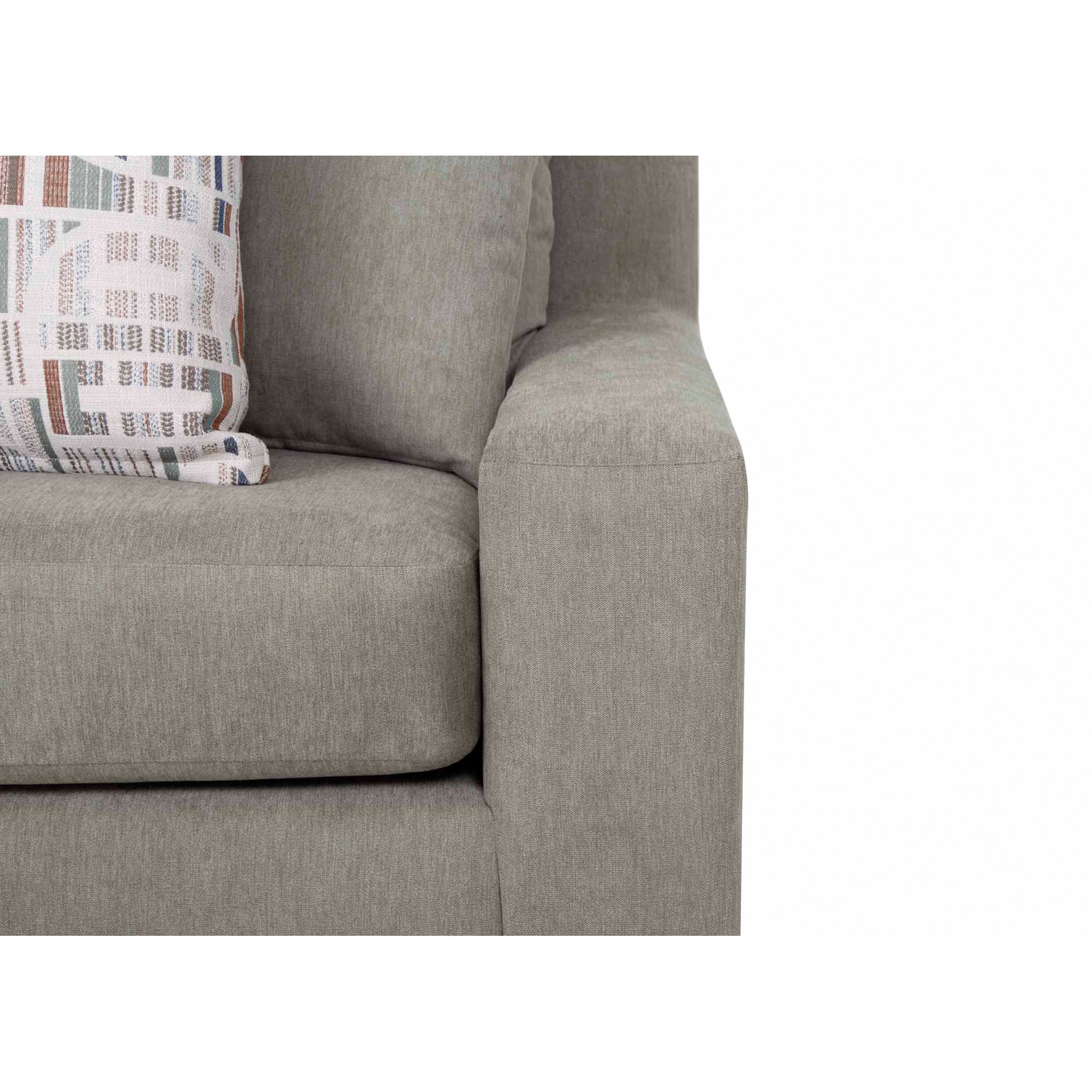 Premium Sierra Sectional Sofa - Modern L-Shaped Couch with Reversible Chaise for Living Room, Family Room & Home Theater - Soft Fabric & Sturdy Frame - Comfortable Seating for Relaxing & Entertaining