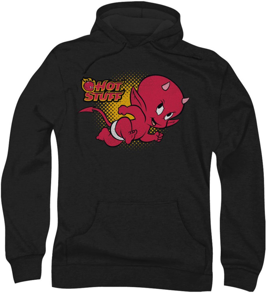 Hot Stuff - Men's Little Devil Hoodie | Cool & Edgy Halloween Costume & Casual Wear for Parties & Everyday Style