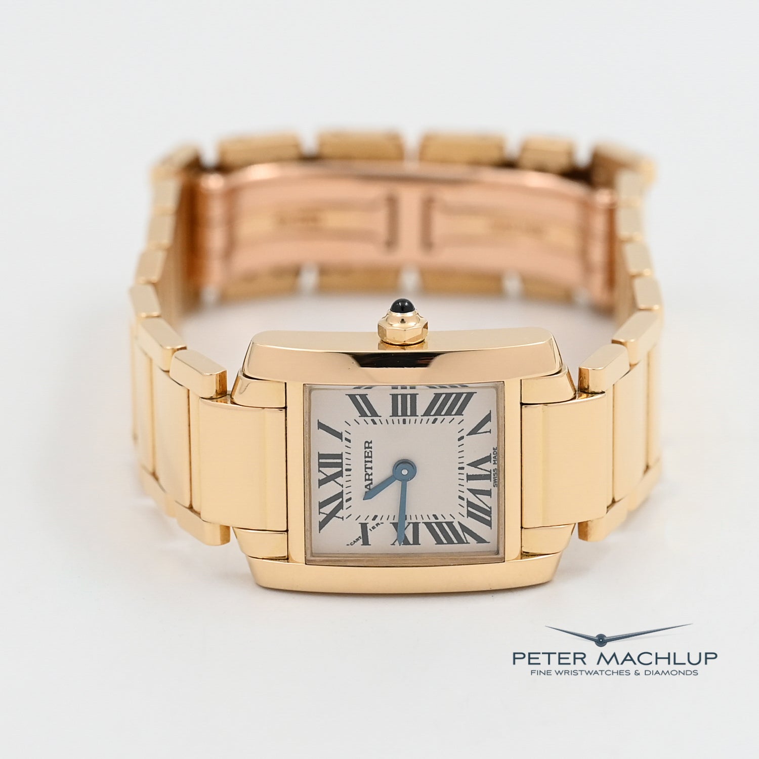 Cartier Tank Francaise Small Model Quartz Watch - Luxury Swiss Made Timepiece for Women, Perfect for Business Meetings & Formal Events