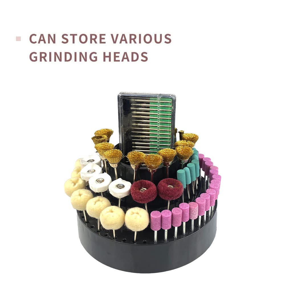 Premium Carving Bits for Drill - Durable Home & Garage Tool Accessories Organizer Tray - Perfect for Woodworking, Metal Engraving & DIY Projects (Excludes Polishing Wheel & Grinder Bits) - Ideal for Workshop Organization & Crafting Projects