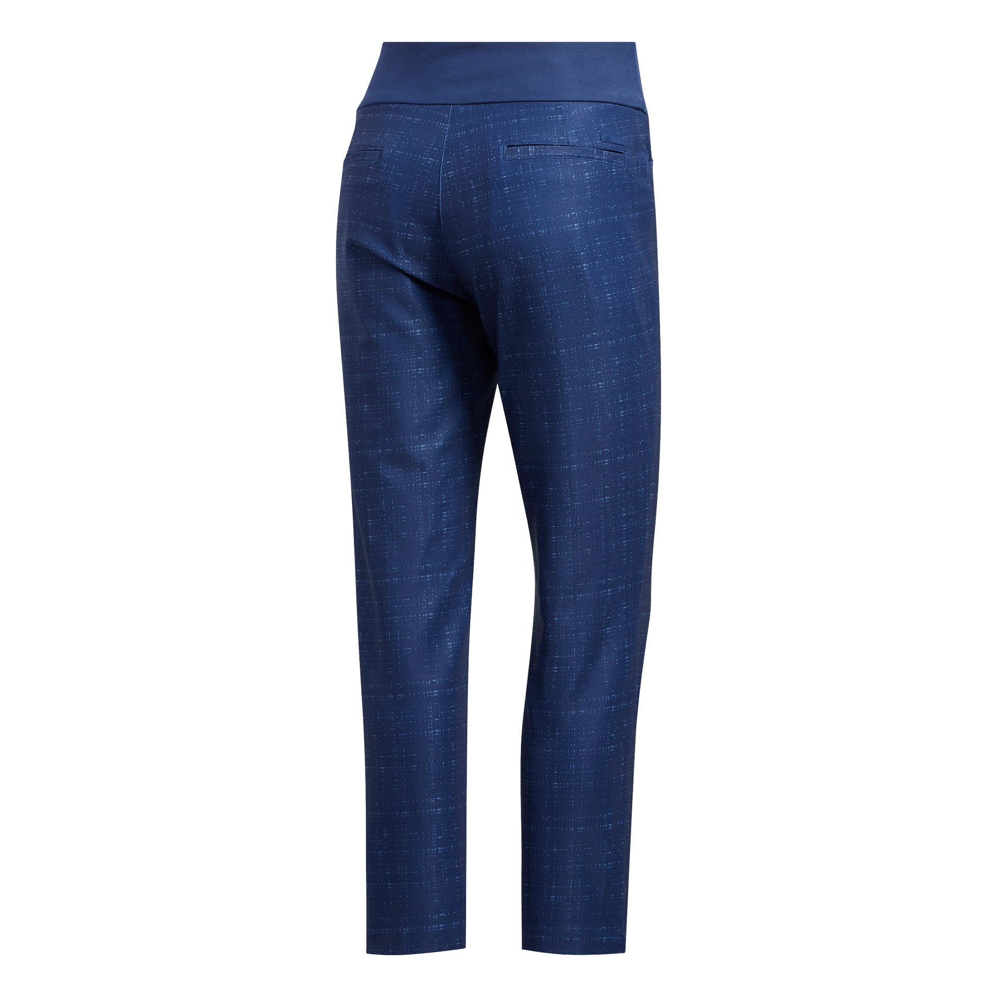 Adidas Women's Printed Pull-On Ankle Golf Pants - Comfortable Stretch Fabric for Golfing & Casual Wear