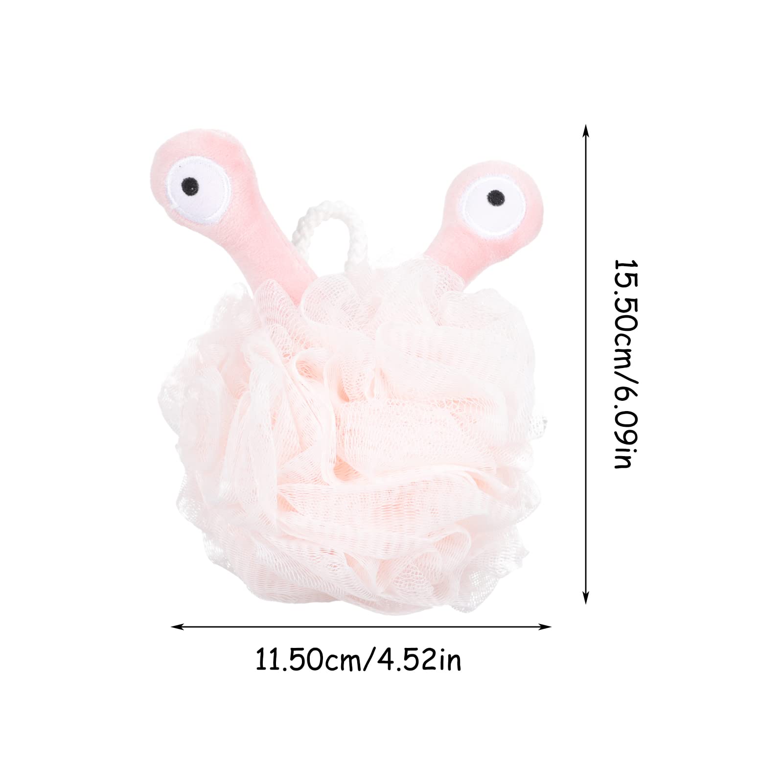 EXCLUZO 3-Piece Bath Flower Set - Cute & Creative Bath Balls for Exfoliating & Body Scrub - Home Spa & Relaxation Gift for Women - Perfect for Bubble Baths, Self-Care & Gift Giving