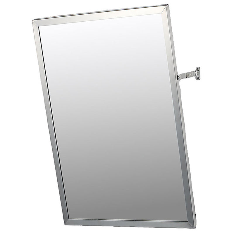 Ketcham Accessible ADA Compliant Bathroom Mirror - Surface Mounted Wall Mirror for Wheelchair Accessible Washrooms & Universal Design Spaces