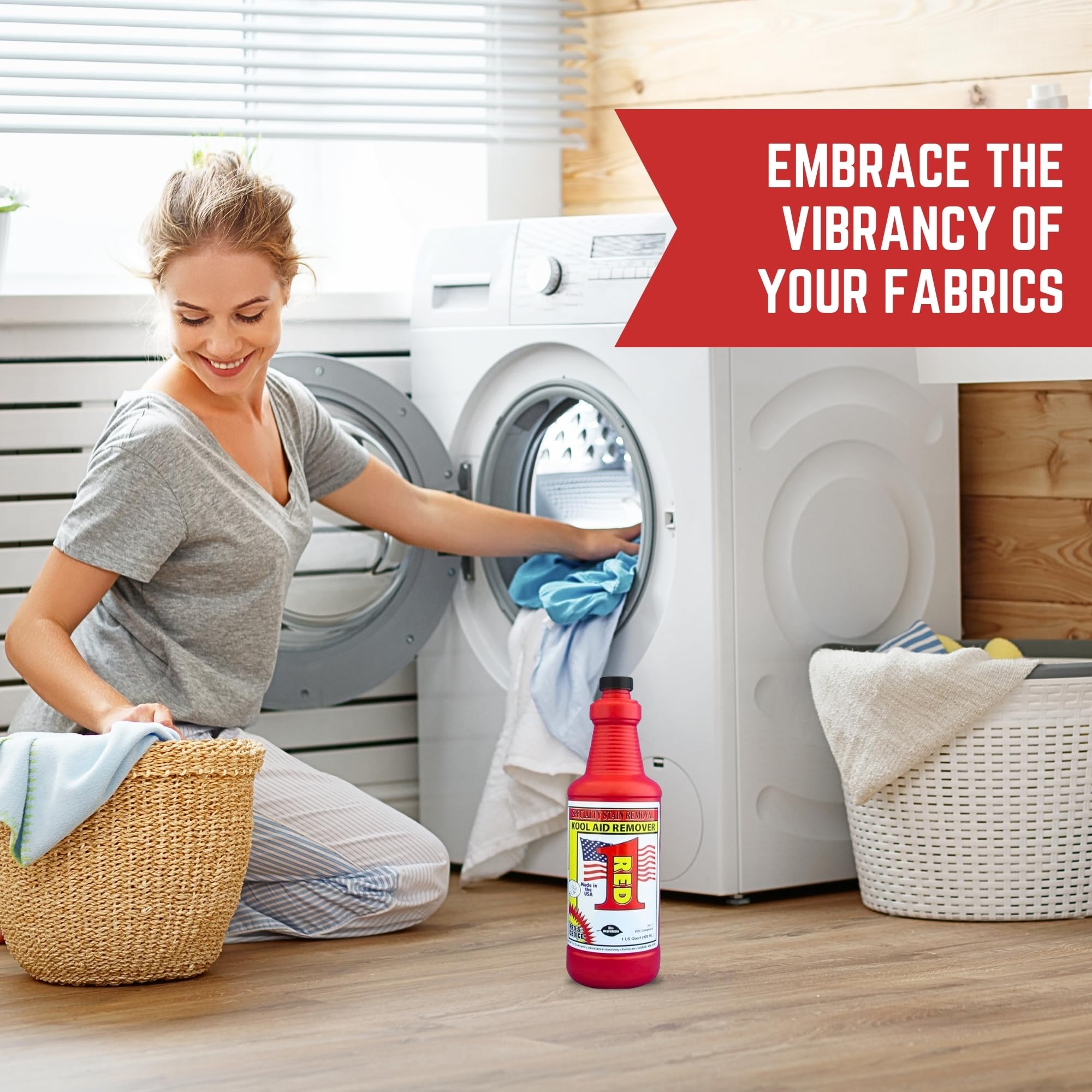 Pro's Choice Fabric Stain Remover for Synthetic Food Dyes & Red Wine - 32oz Carpet, Couch & Laundry Stain Removal Solution | Perfect for Home, Restaurant & Party Cleanups