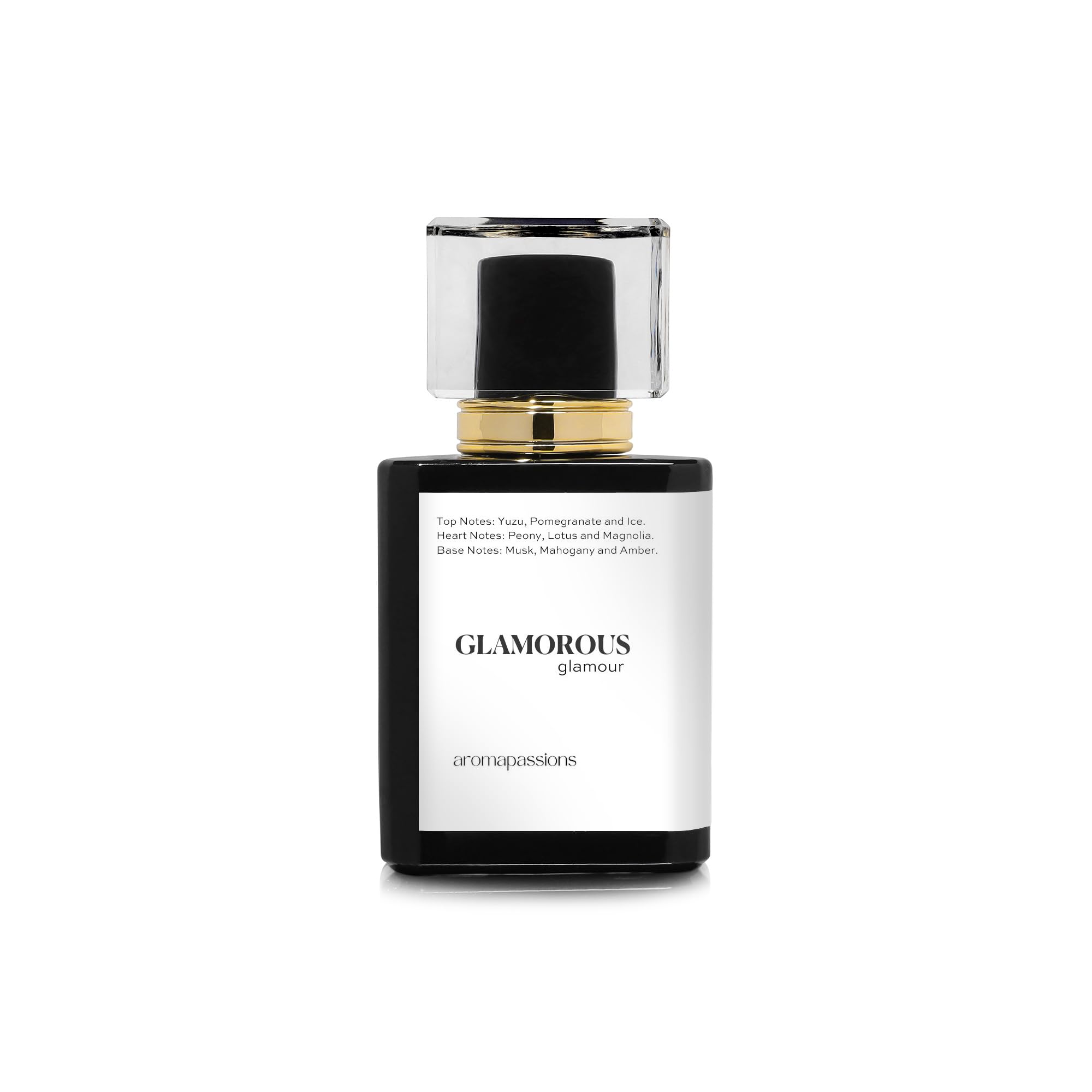 GLAMOROUS Women's Perfume - Inspired by BRIGHT CRYSTAL | Long-Lasting Extrait De Parfum | Essential Oil Fragrance Dupe (30ml/1oz) | Romantic Date Night & Special Occasion Scent