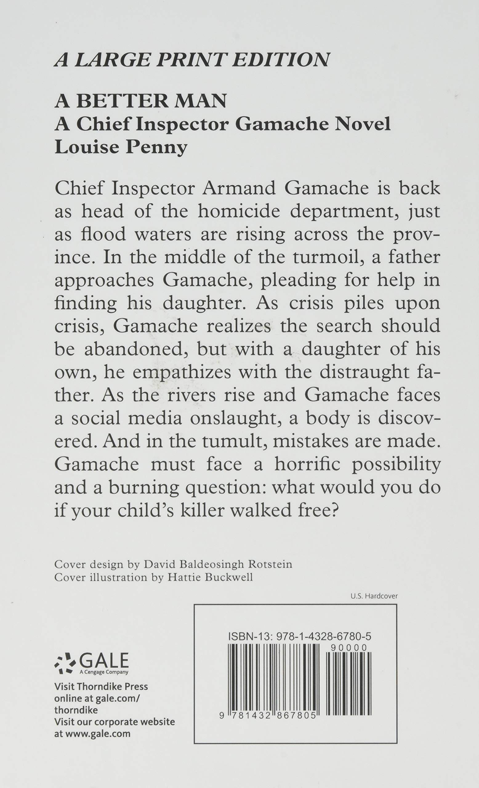A Better Man - Thorndike Press Large Print Chief Inspector Gamache Novel | Mystery Thriller Book for Adults | Perfect for Book Clubs & Cozy Reading