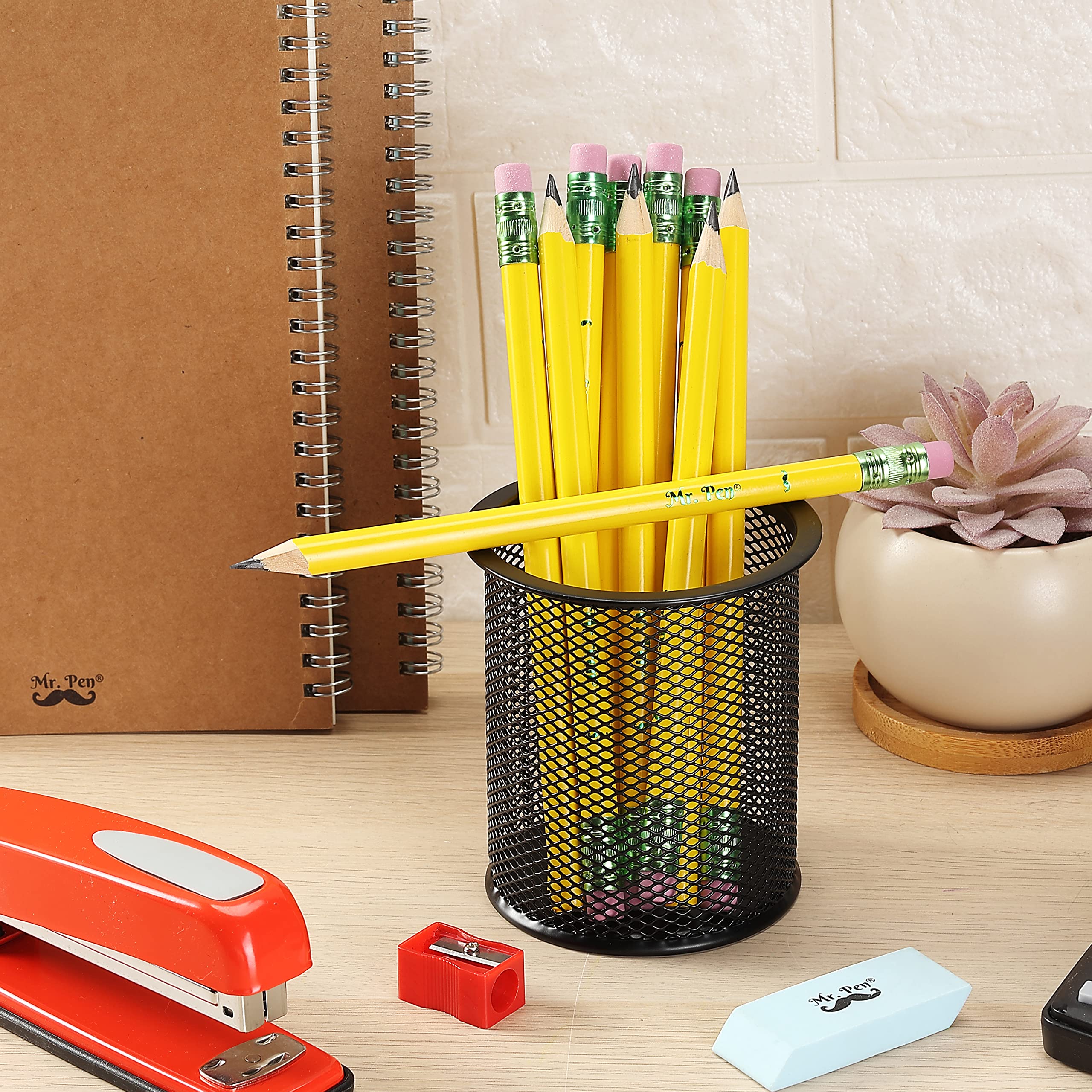 Mr. Pen Jumbo Pencils - 10 Pack with Sharpener, Extra Thick Preschool & Kindergarten Pencils for Kids - Perfect for Early Writing Practice, Classroom Supplies & Homeschool Learning Activities