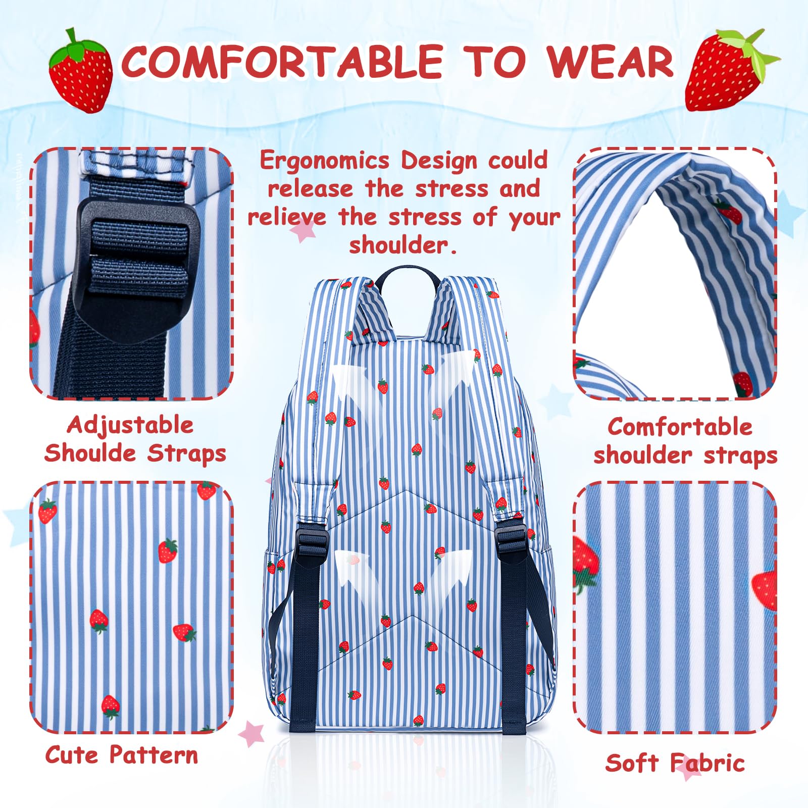 **CAMTOP Kids Backpack for Girls - Cute Small Preschool Backpack for Kindergarten, School & Travel - Lightweight Toddler Bookbag for Daily Use, Daycare & Outdoor Adventures**
