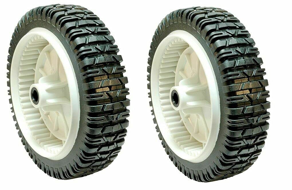 Lawn Mower Replacement Wheels Set of 2 - Compatible with Part Numbers 180773 & 532180773 - Perfect for DIY Repairs and Lawn Maintenance