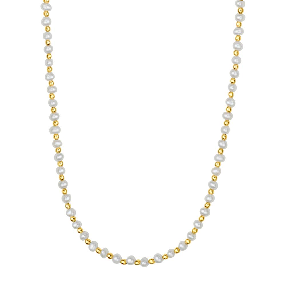 14K Gold Pearl Beaded Bracelet for Women - Elegant Handmade Jewelry Gift for Birthday, Anniversary & Special Occasions