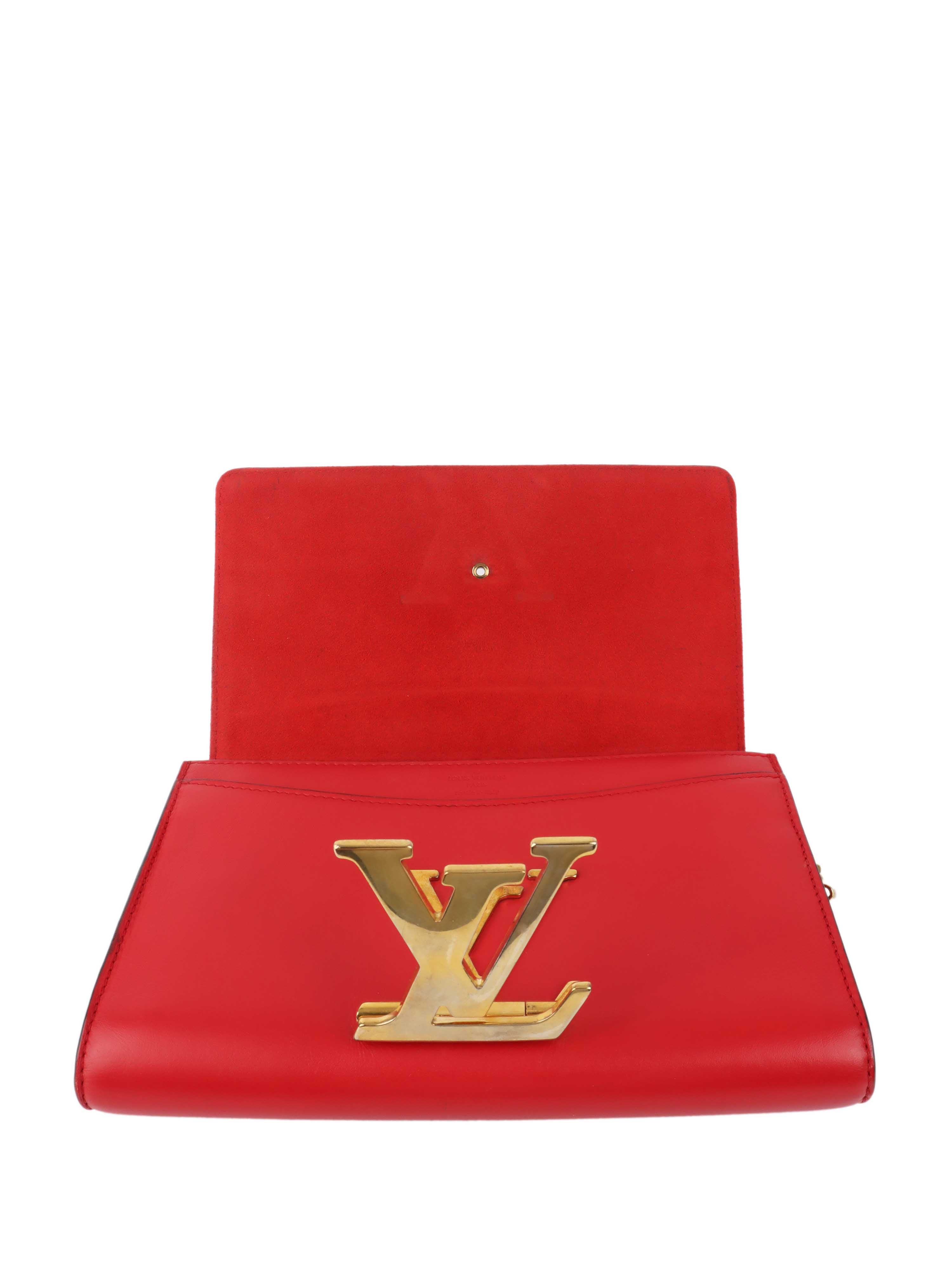 Louis Vuitton Louise Shoulder Bag for Women | Genuine Leather Crossbody Purse | Fashionable Handbag for Daily Use, Work & Travel