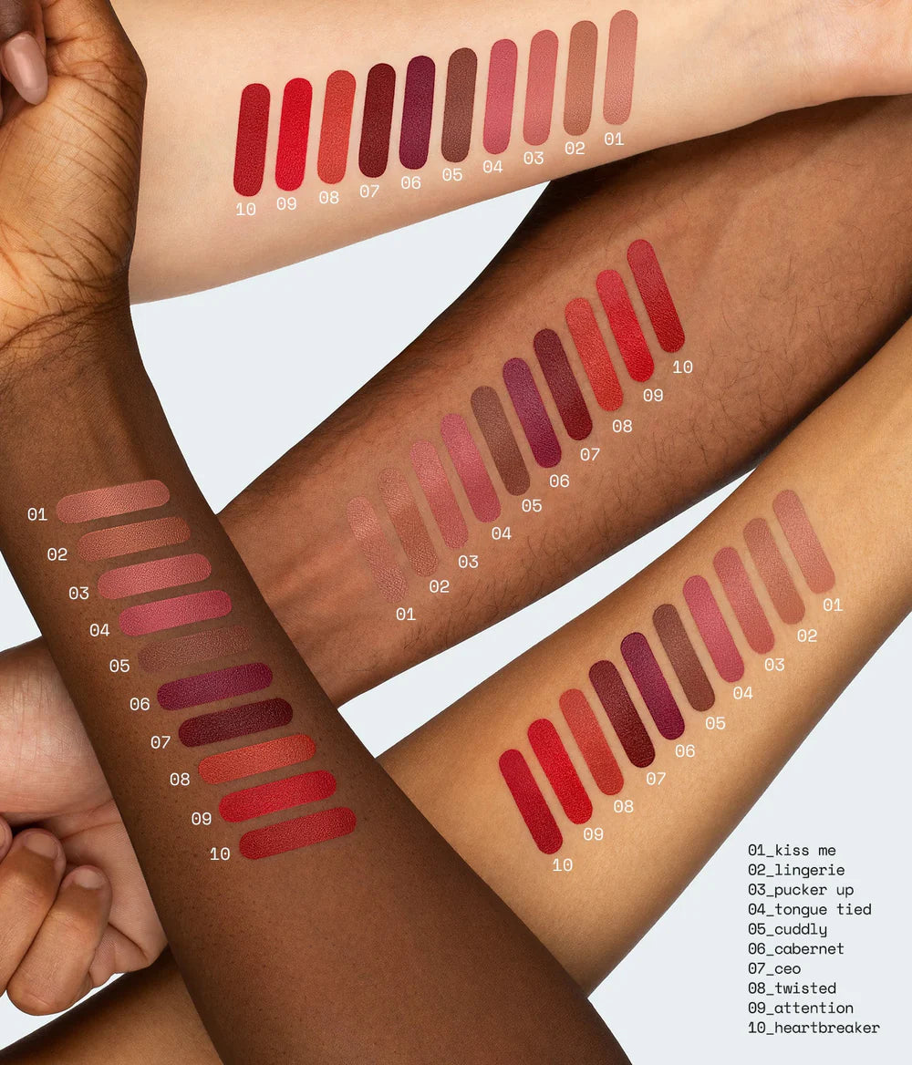 R.E.M. Beauty Classic Lipstick - Long Lasting Matte Lipstick for Women, Hydrating & Non-Drying Formula | Perfect for Everyday Wear, Date Night & Special Occasions