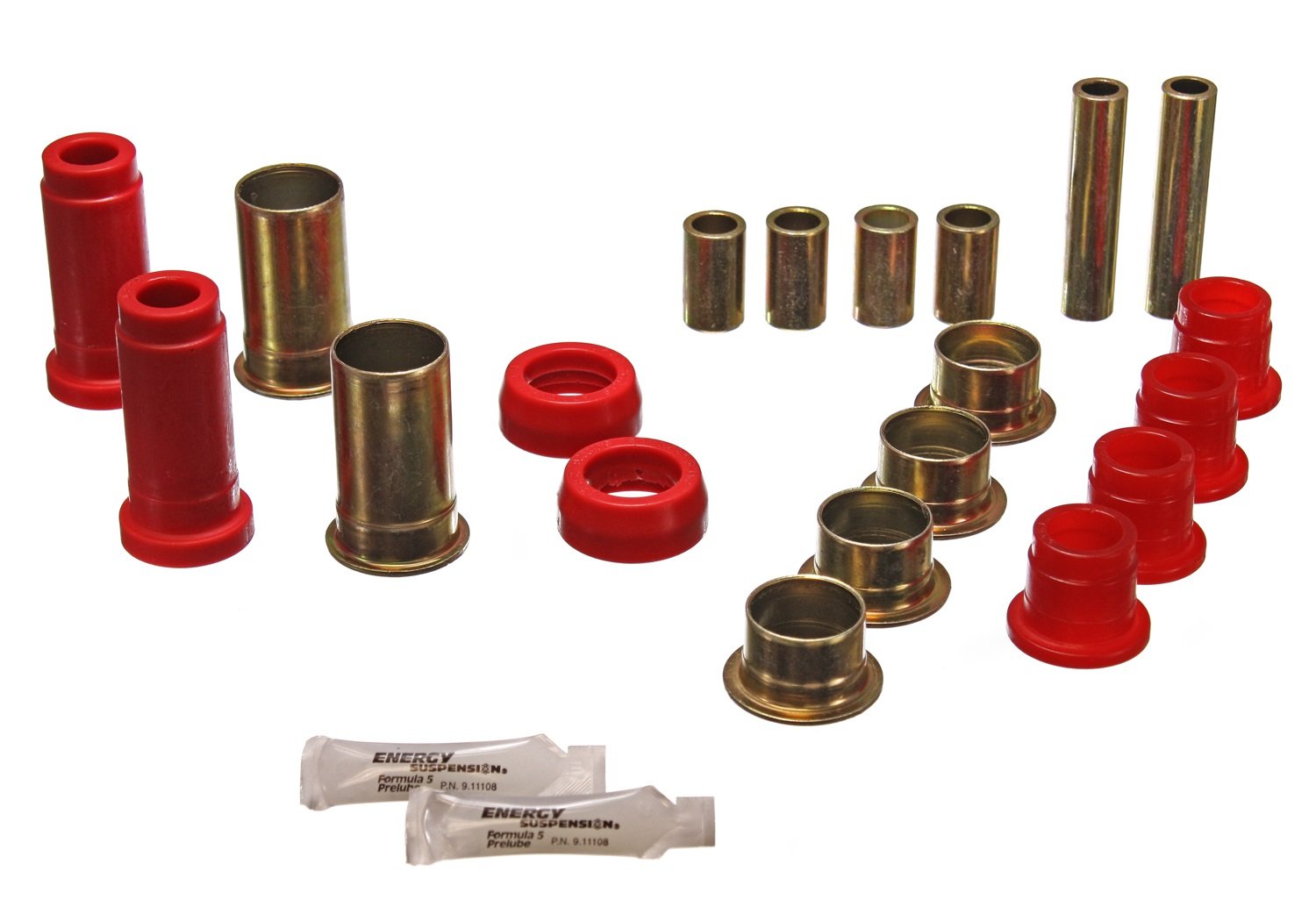 Energy Suspension Control Arm Bushing Set 4.3130R - High Performance Polyurethane Bushings for Improved Handling & Durability - Perfect for Off-Road, Racing & Daily Driving