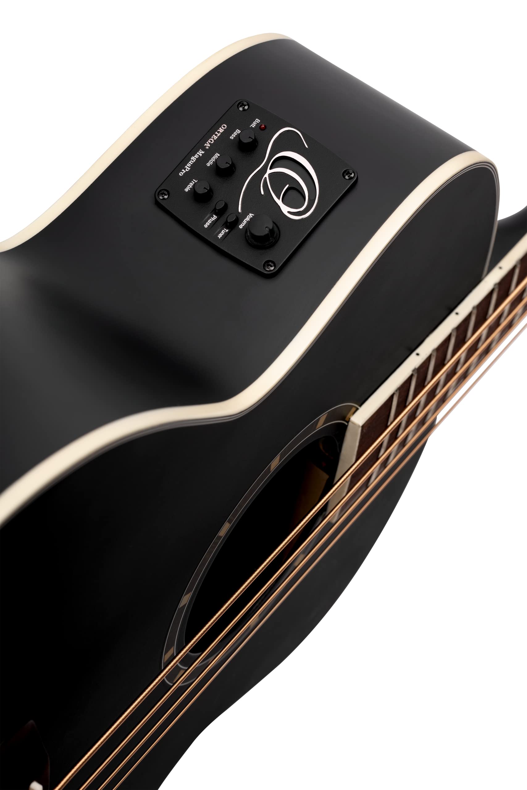 Ortega 4-String Acoustic Bass Guitar - Professional Quality for Live Performances, Studio Recording & Music Practice