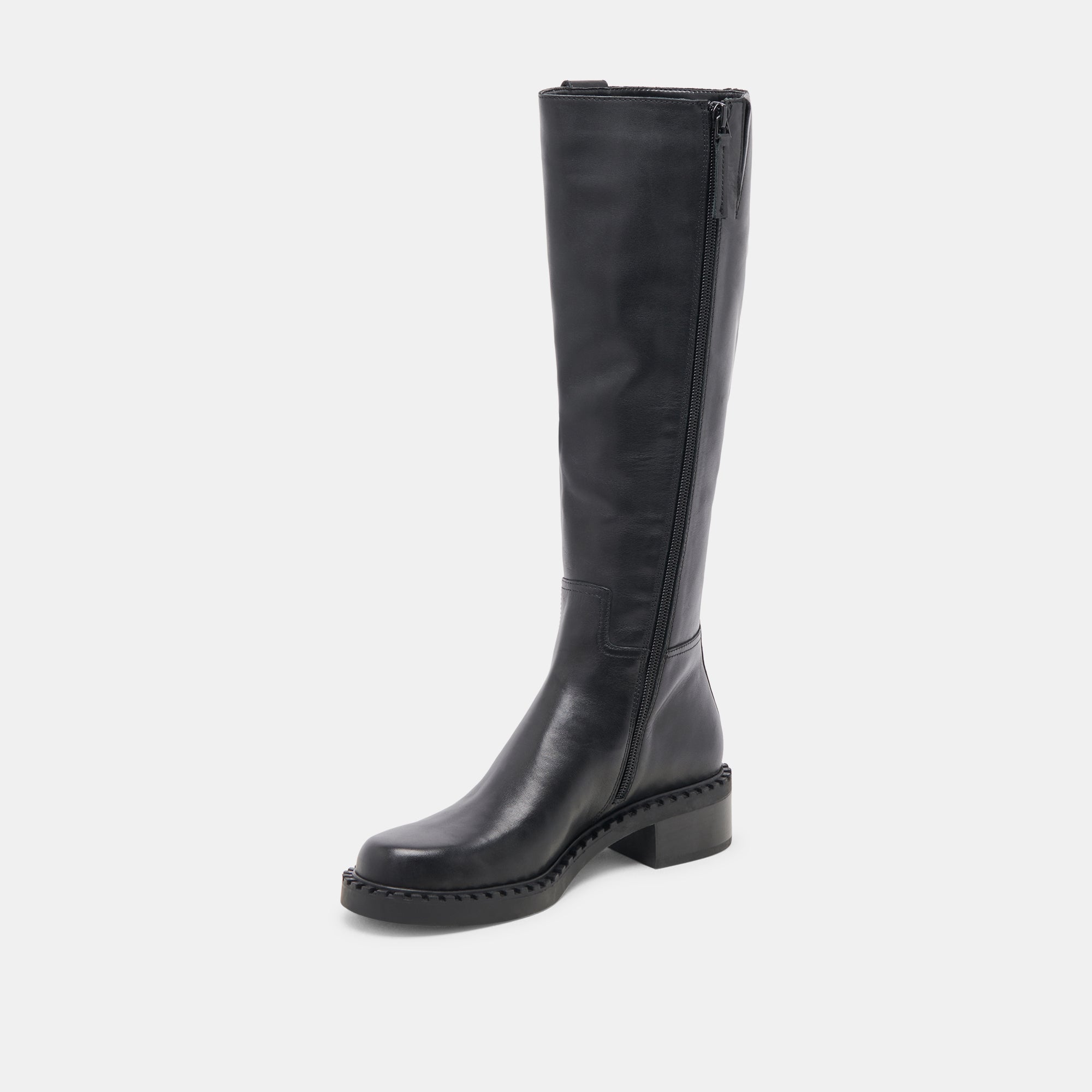 GLORY H2O Waterproof Leather Boots for Men & Women - Black Rain Boots for Outdoor, Hiking & Work - Slip Resistant & Comfortable