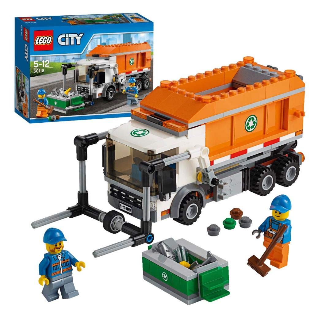 LEGO City Great Vehicles Garbage Truck Building Toy Set (248 Pieces) - Creative Play for Kids, Perfect for Birthday Gifts & STEM Learning Activities