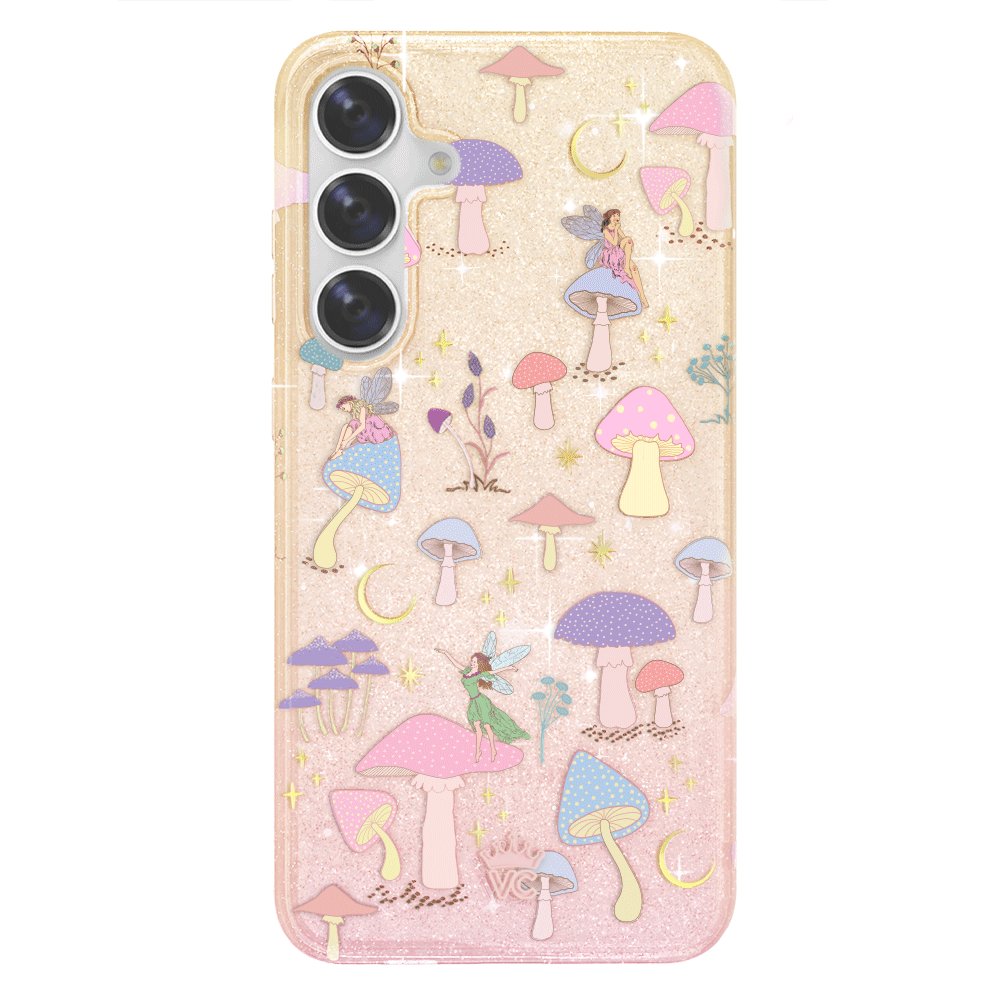Enchanted Mushrooms Samsung Phone Case - Protective Cover for Samsung Galaxy Series | Perfect for Nature Lovers & Fantasy Fans