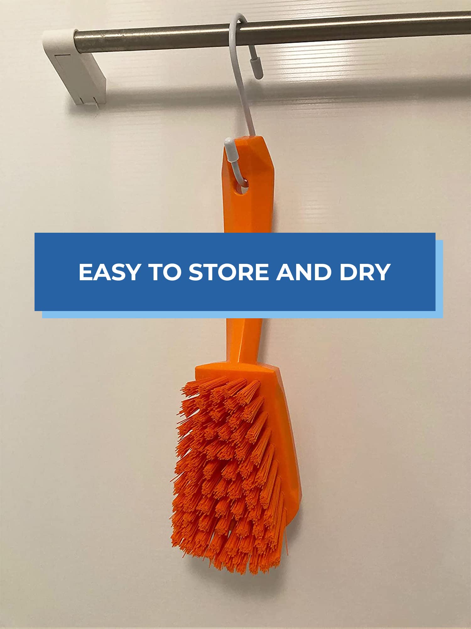 Vikan 41927 Stiff Bristle Cleaning Brush 10