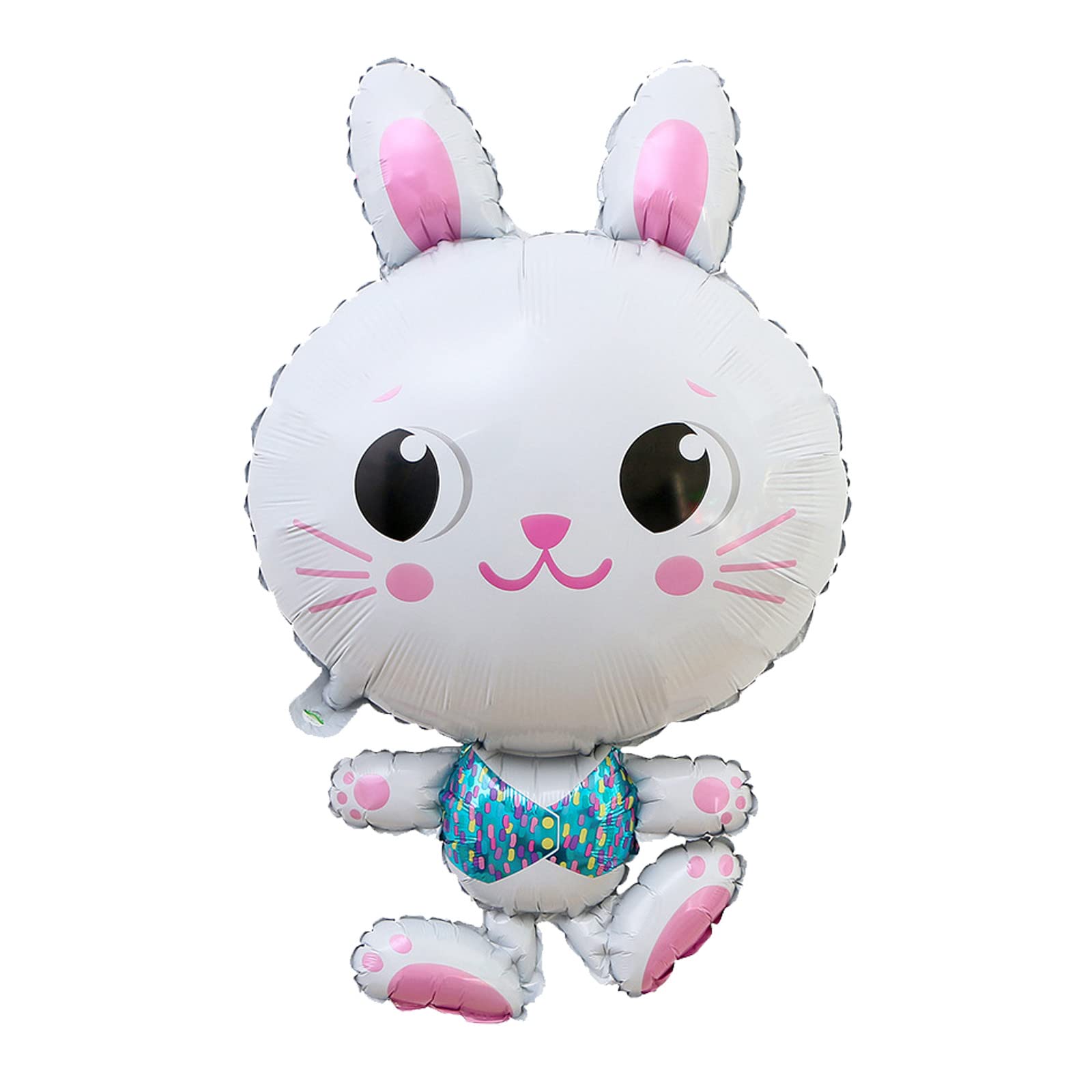 SobeiKre Inflatable Easter Bunny Rabbit - Cartoon Blow Up Decor for Easter Egg Hunt, Spring Party, Garden & Indoor Decorations - Fun Holiday Party Supplies (A)