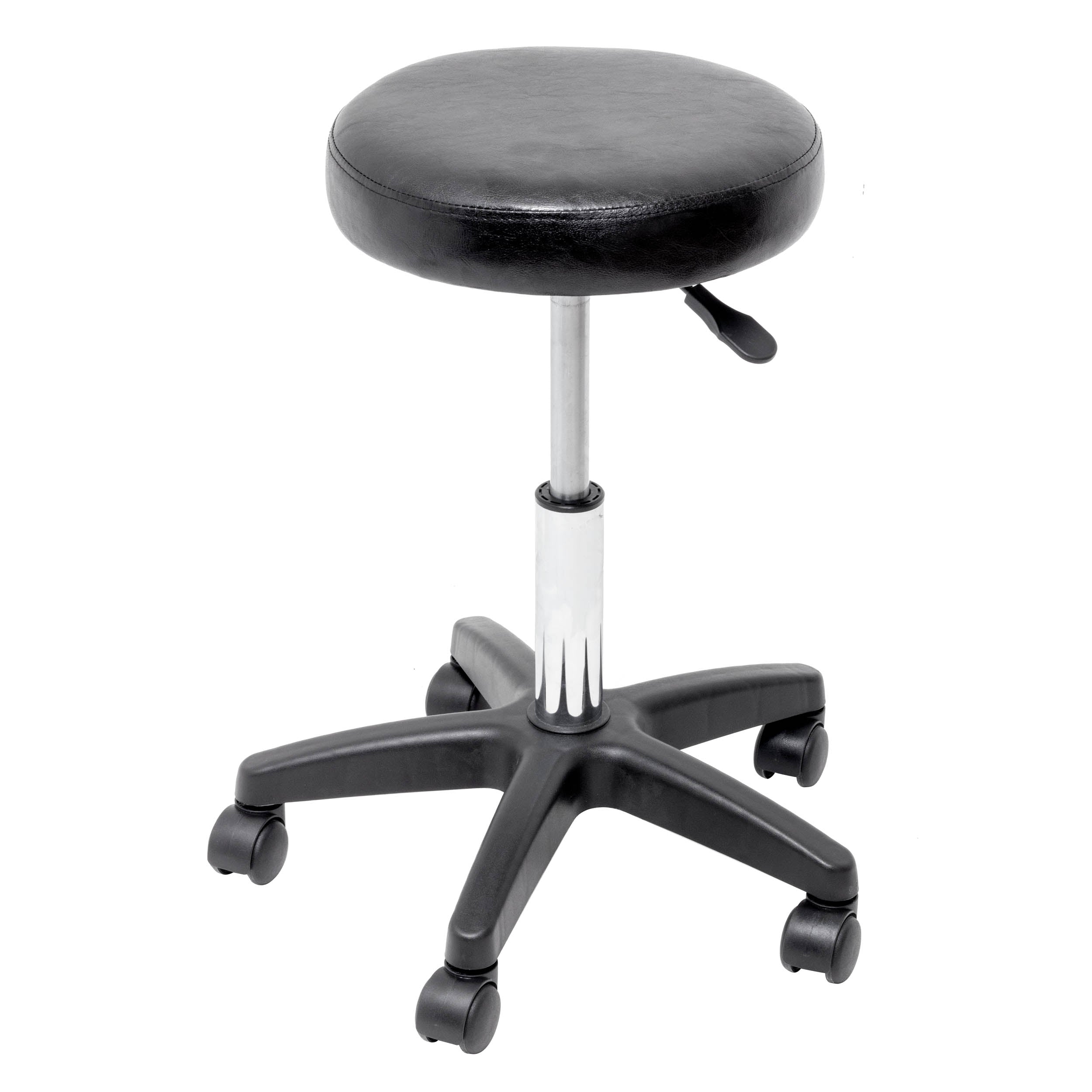 Adjustable Rolling Cushioned Photography Posing Stool - Perfect for Photo Studios, Portrait Sessions & Video Shoots