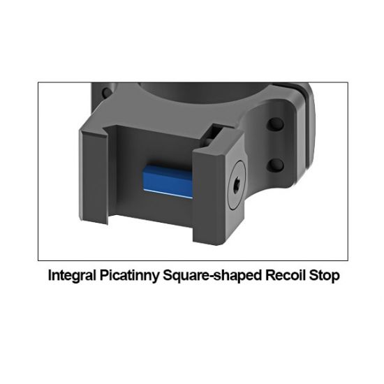 Leapers UTG PRO 30mm High Picatinny Mount Rings - Premium Scope Mounting Solution for Rifles & Firearms - Perfect for Hunting, Shooting Range & Tactical Applications