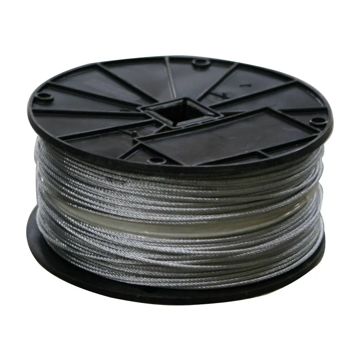 7x19 Galvanized Steel Cable 250 ft Roll - Heavy Duty Wire Rope for Fencing, Construction & DIY Projects