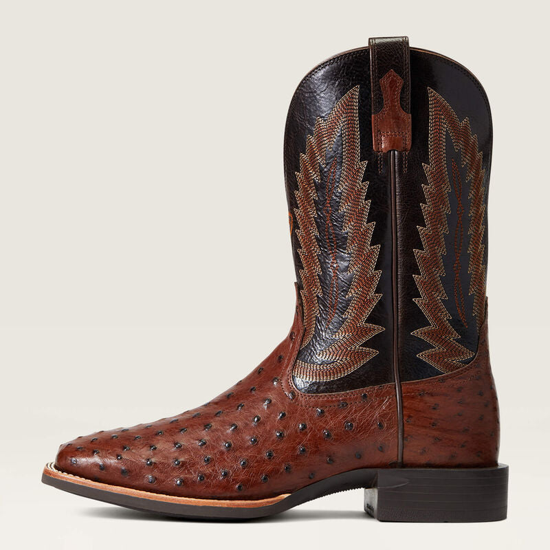 Quantum Primo Western Boots for Men - Genuine Leather Cowboy Boots with Comfortable Cushioning | Perfect for Rodeo, Country Dancing & Western Fashion