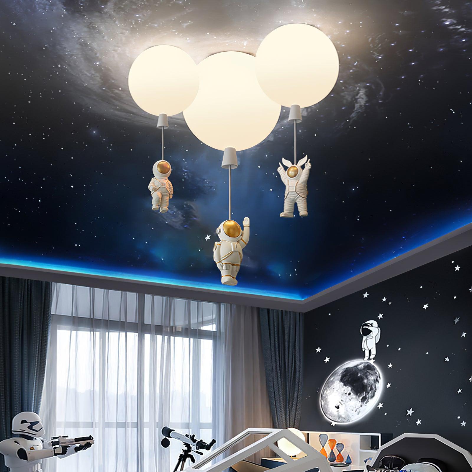 Modern Balloon Glossy Ceiling Light Fixture - Elegant Round LED Chandelier for Living Room, Bedroom & Dining Room - Perfect for Home Decor, Wedding & Party Lighting