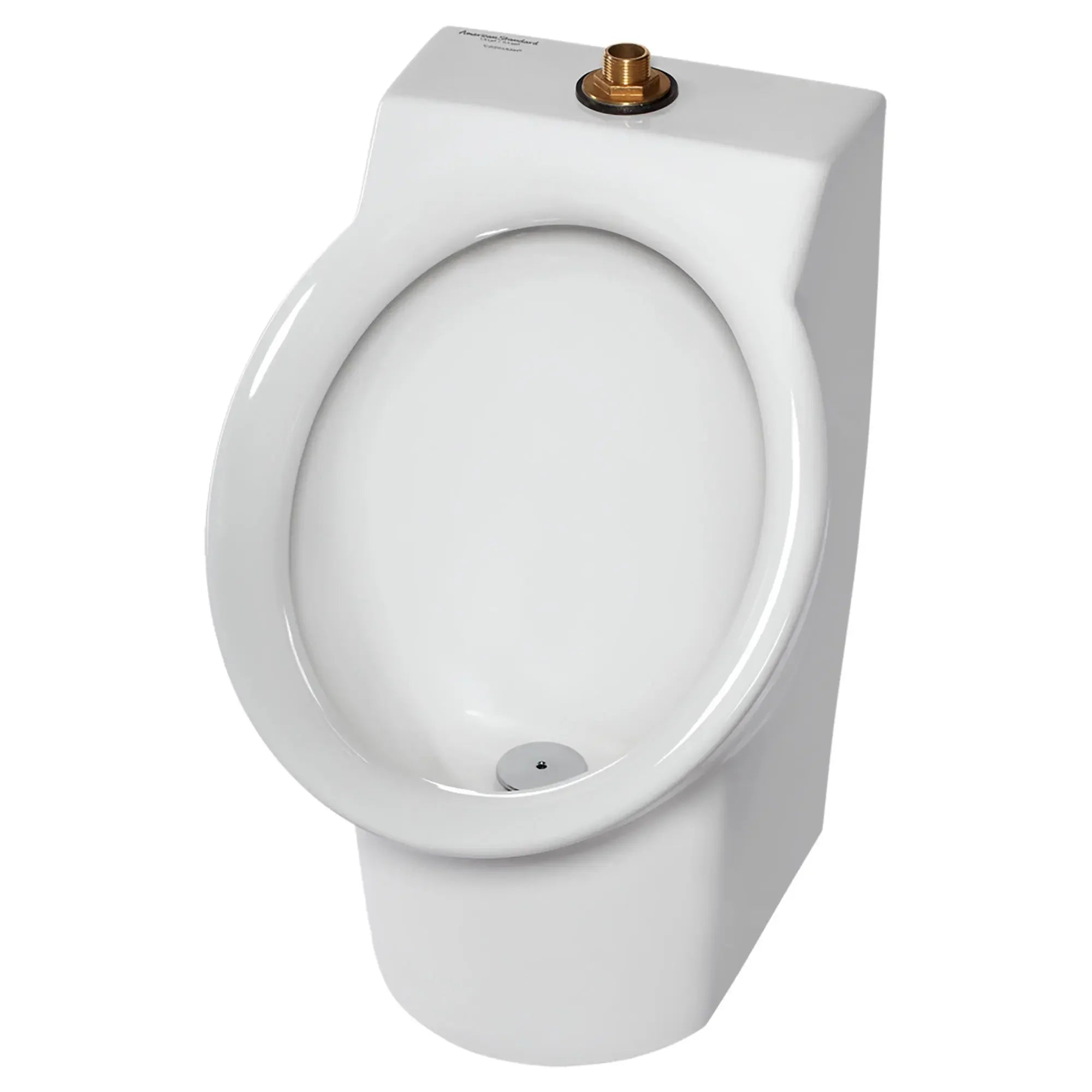 Decorum® 0.125 GPF/0.47 LPF Water-Saving Top Spud Urinal with EverClean® Technology - Ideal for Commercial Restrooms, Public Spaces, and High-Traffic Areas