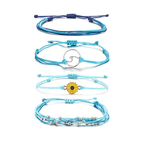 K-4pcs-String Bracelets