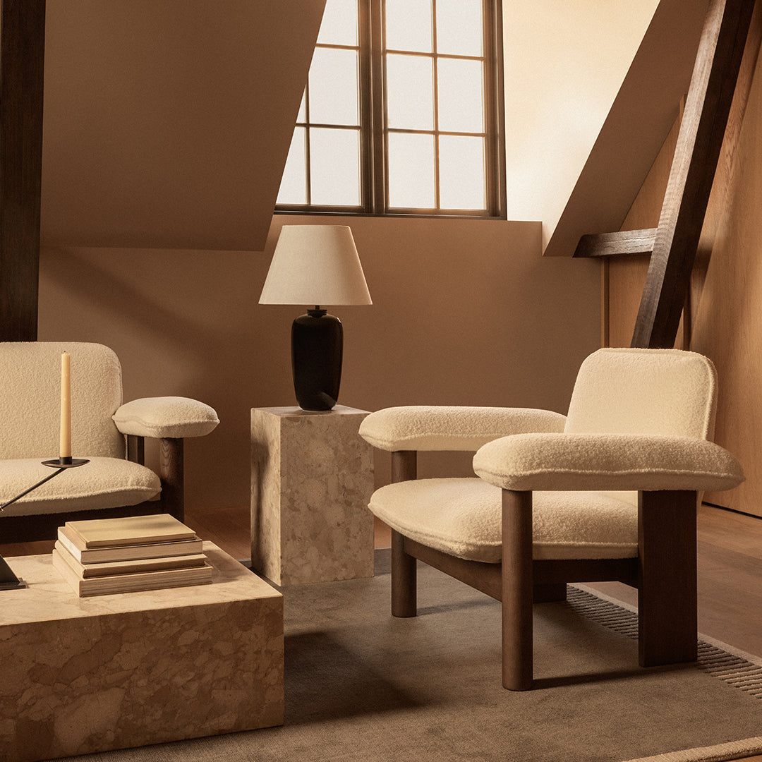 Brasilia Lounge Chair with Low Back - Mid-Century Modern Design for Living Room, Office & Patio - Comfortable & Stylish Seating Solution