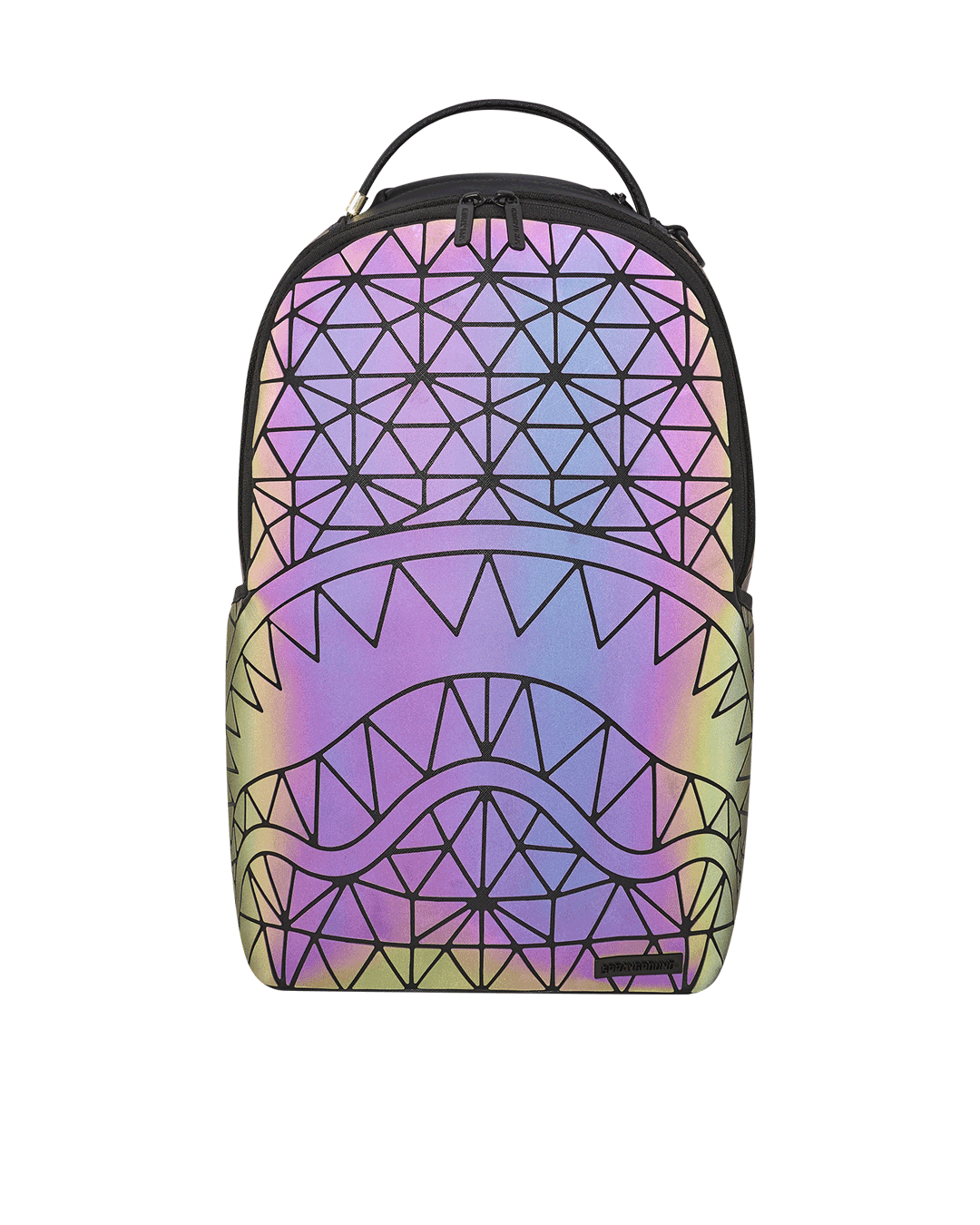 Electroluminescent Shark DLXSV Backpack - Glow in The Dark Backpack for Night Running, Cycling & Outdoor Adventures