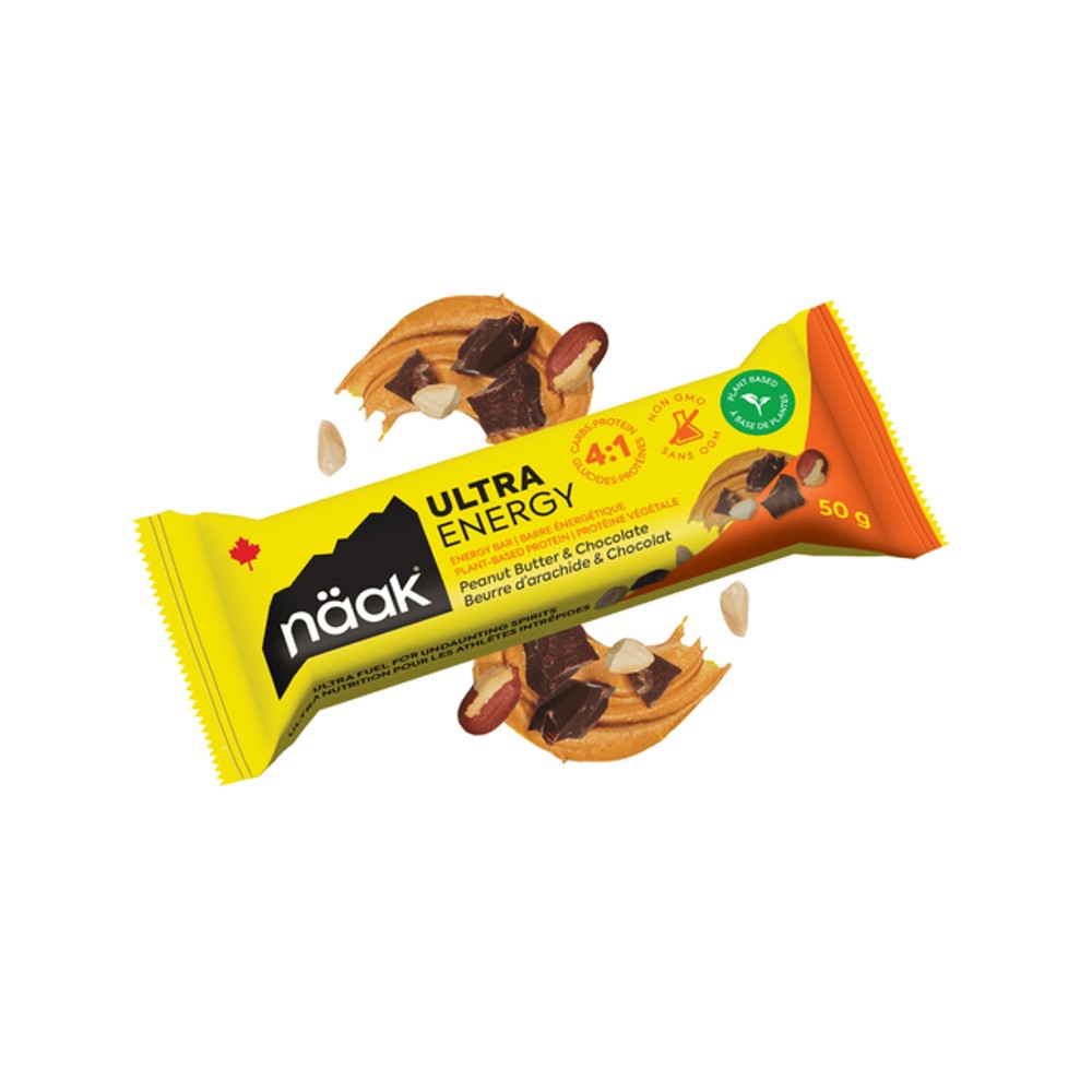 Naak Ultra Energy Bar - High Protein Vegan Snack for Runners, Hikers & Athletes | Organic Plant-Based Fuel for Endurance & Recovery | Perfect for Pre-Workout, Post-Workout & On-the-Go Nutrition